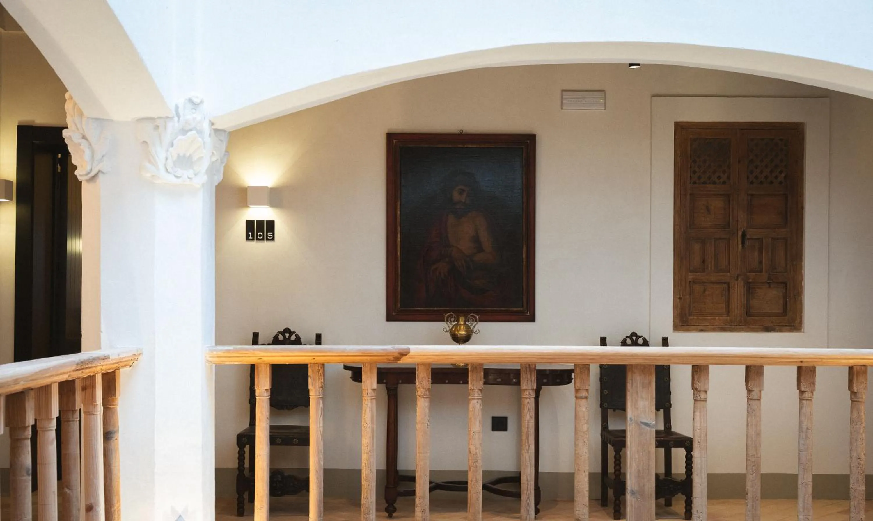 Property building in Hotel Boutique Casona de los Rebolledo