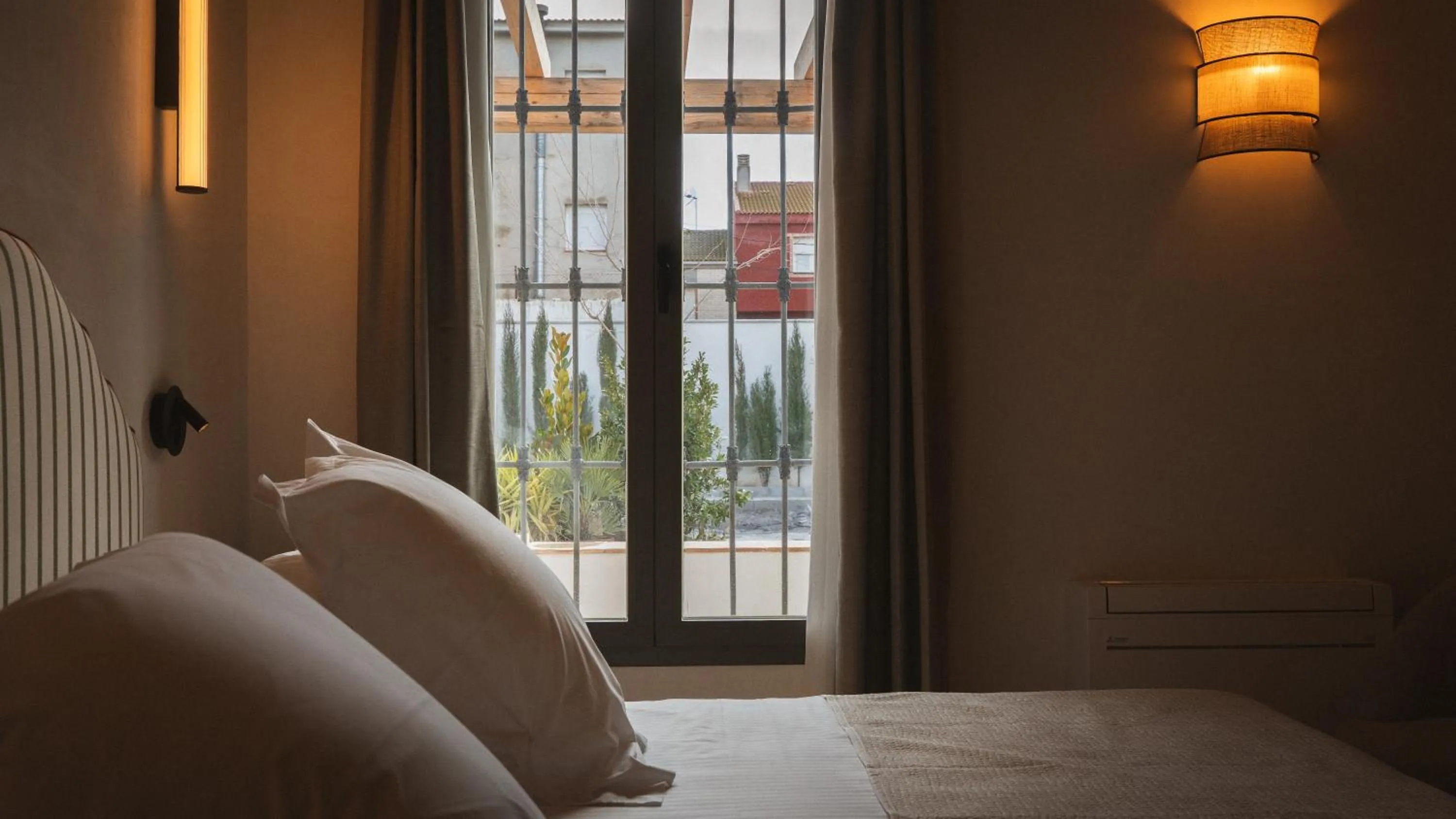 Bed in Hotel Boutique Casona de los Rebolledo