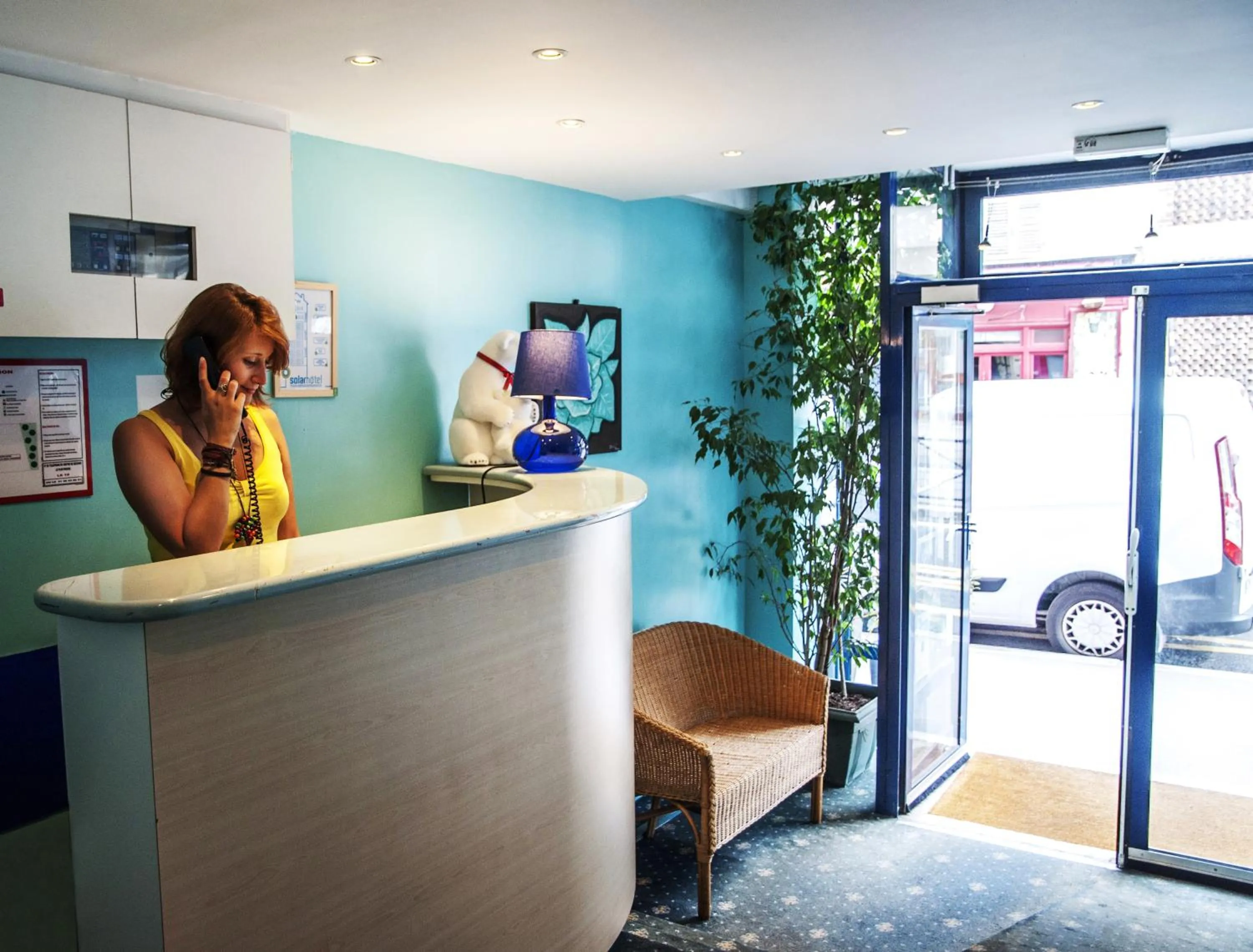 Lobby or reception in Solar Hotel