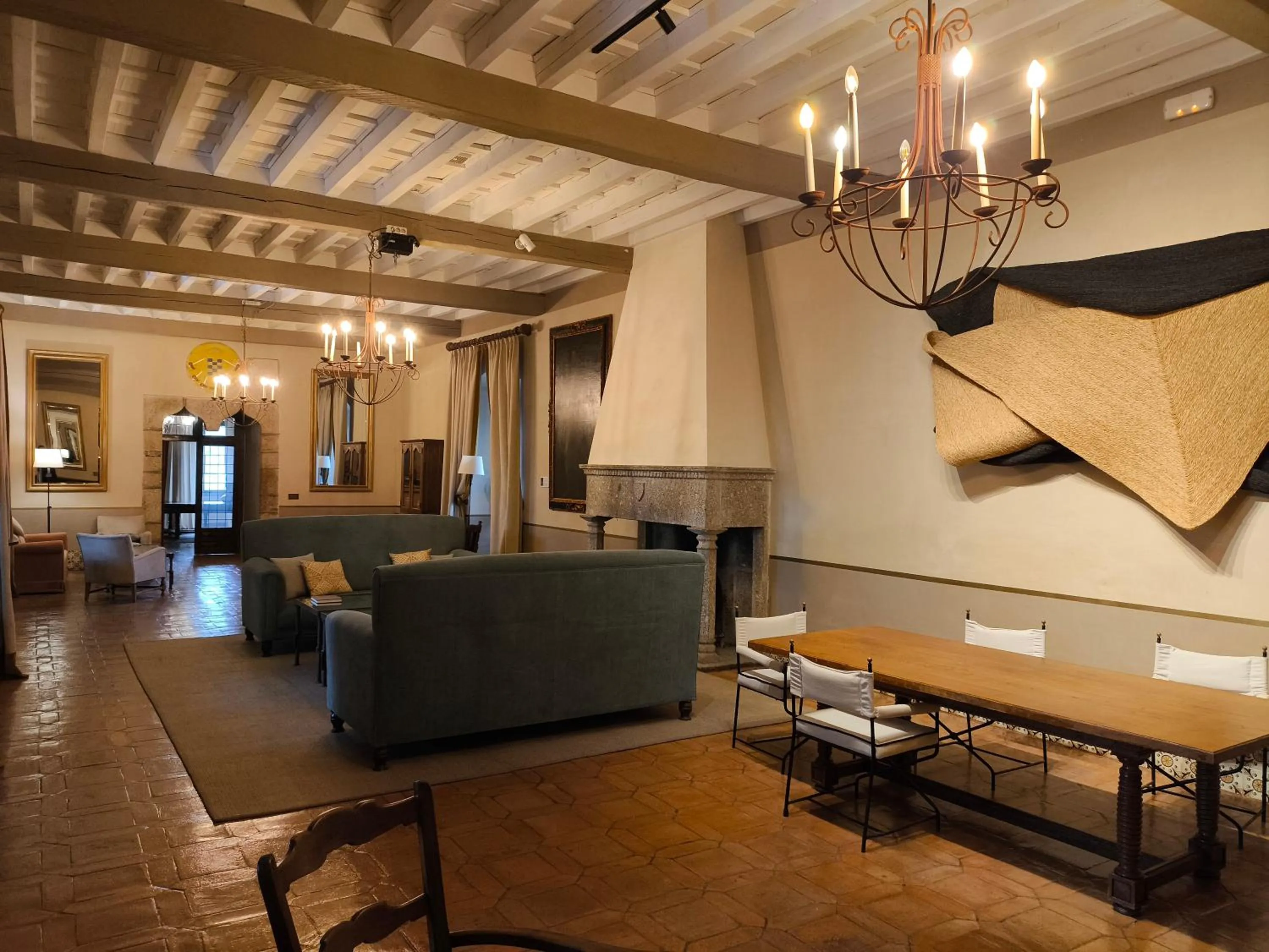 Living room in Parador de Jarandilla de la Vera