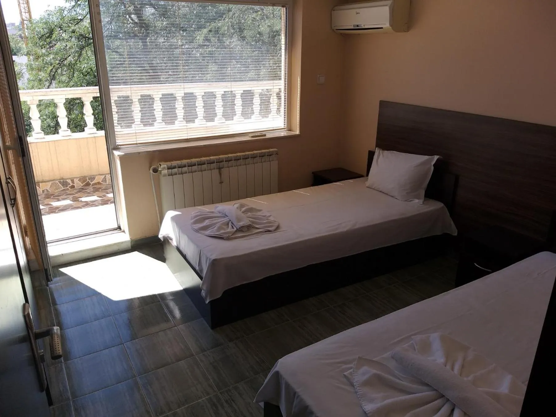 Bed in Bon Bon Hotel