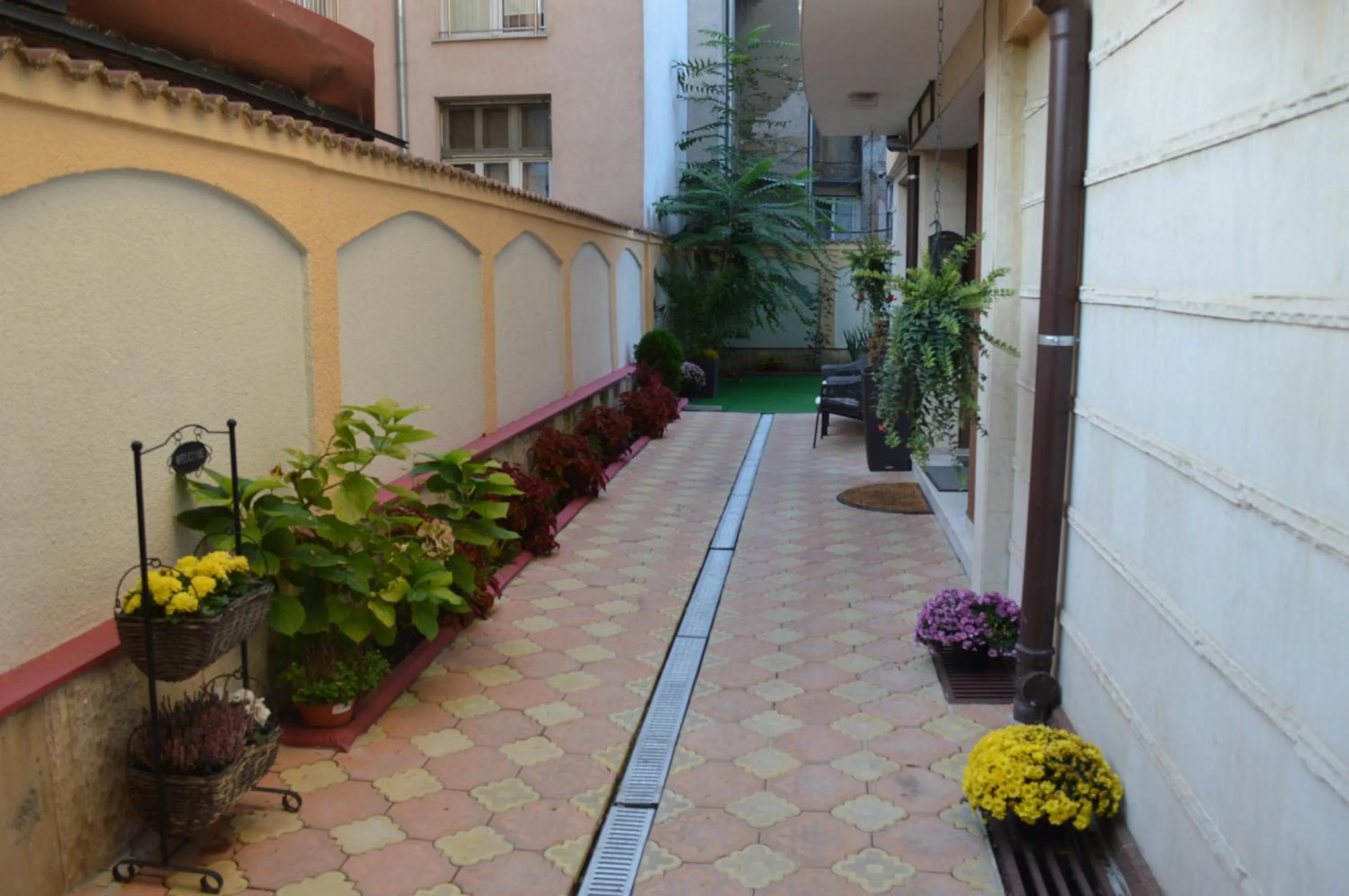 Garden in Bon Bon Hotel