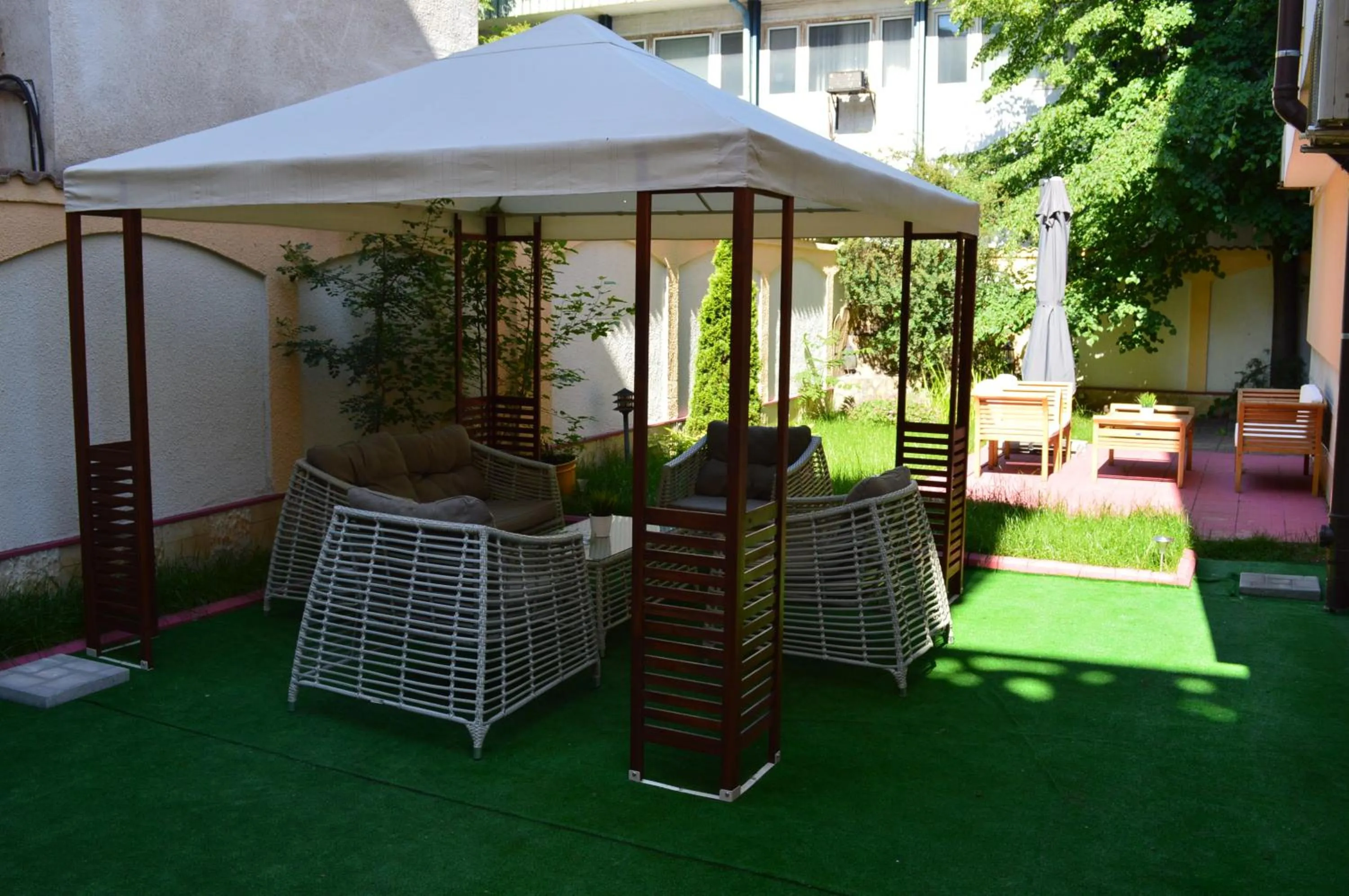 Garden in Bon Bon Hotel