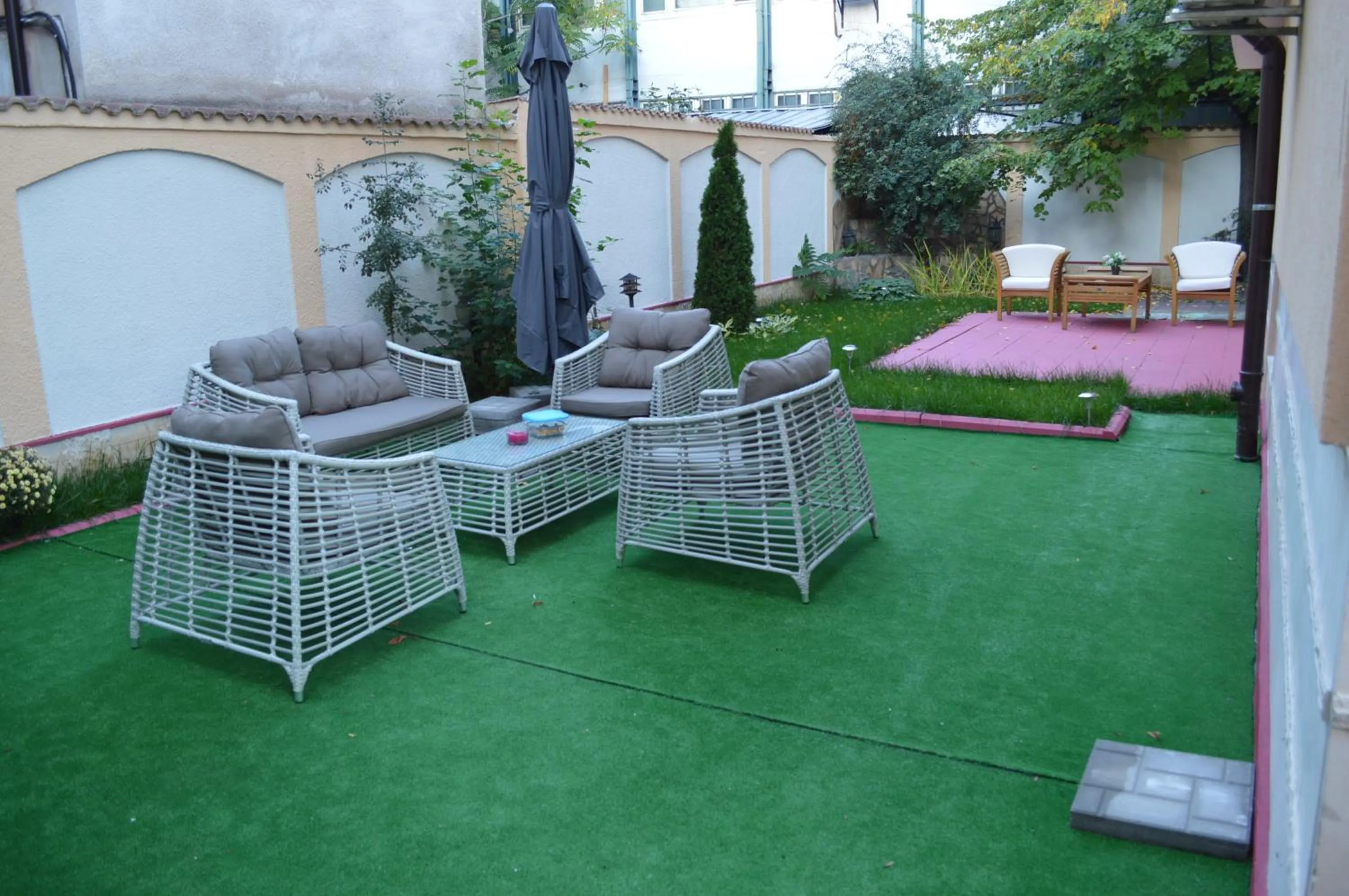 Patio in Bon Bon Hotel