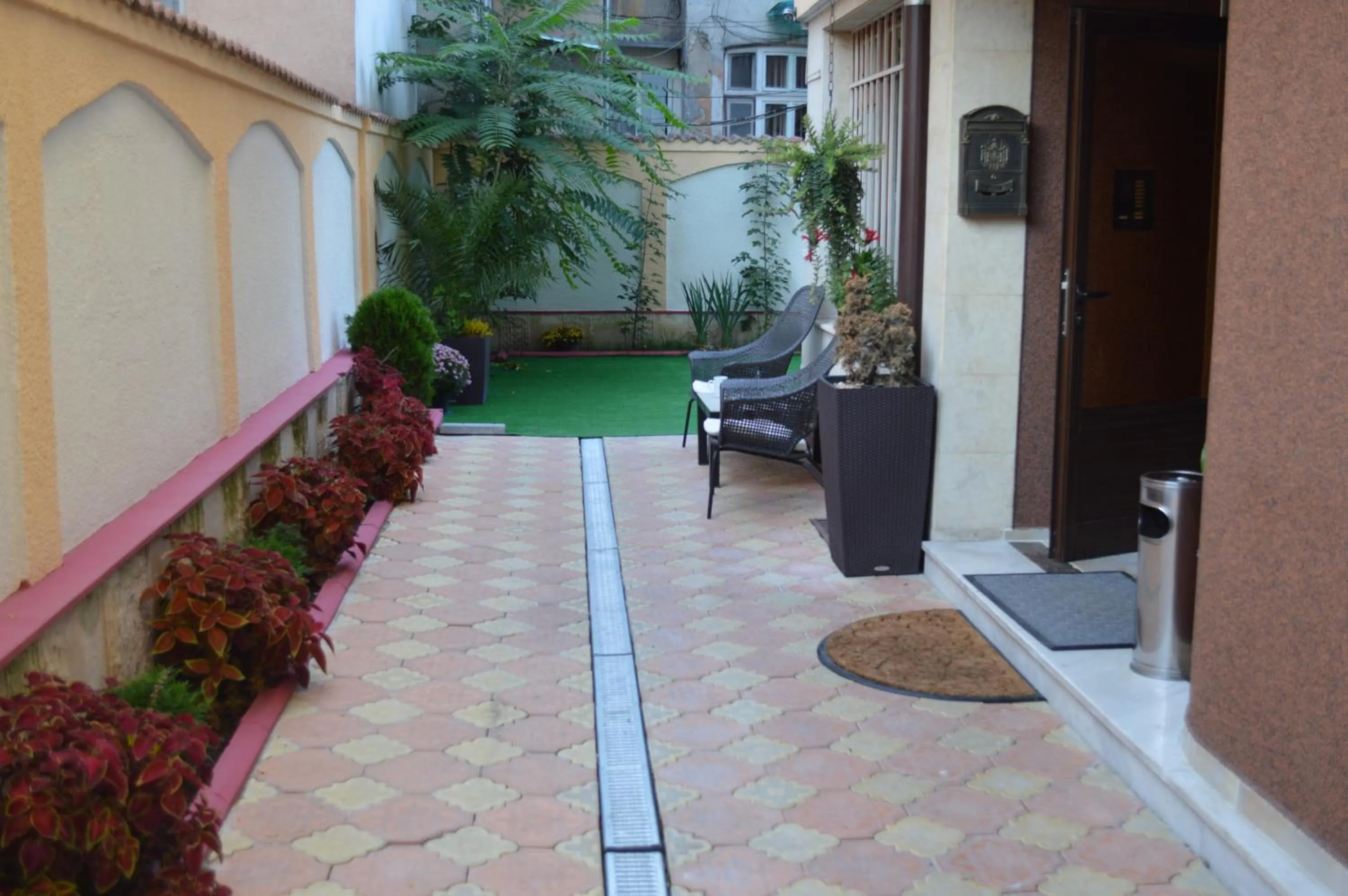 Garden in Bon Bon Hotel