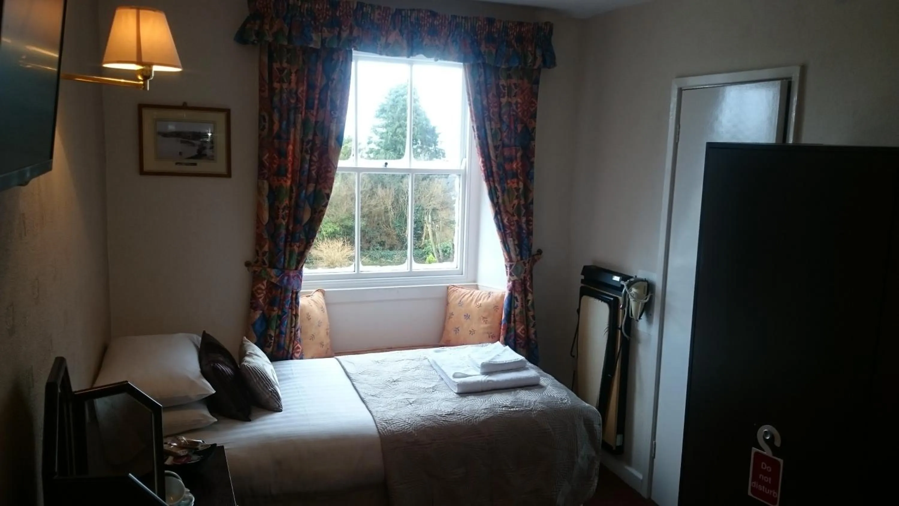 Bed in The Silverdale Hotel