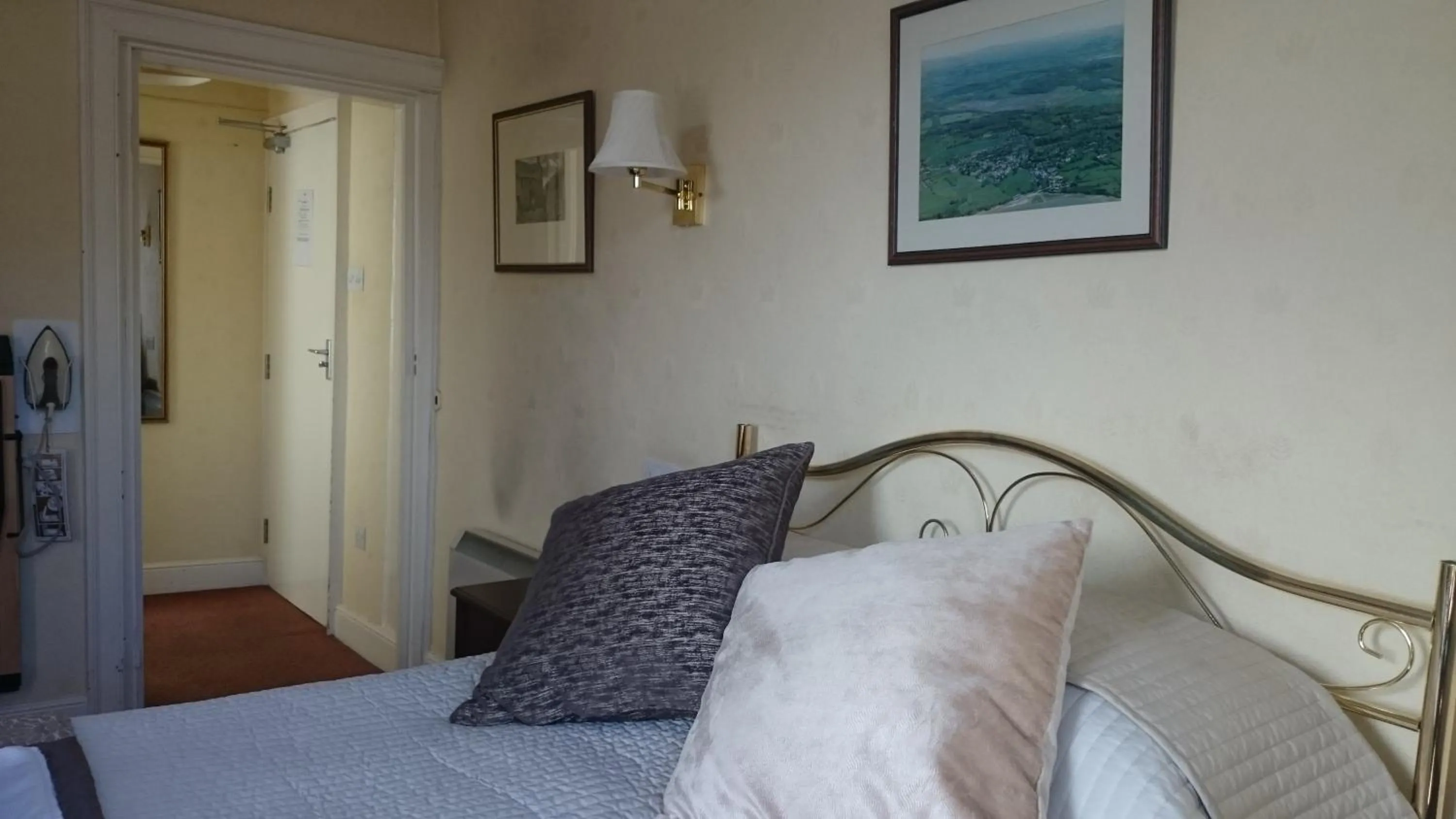 Bed in The Silverdale Hotel