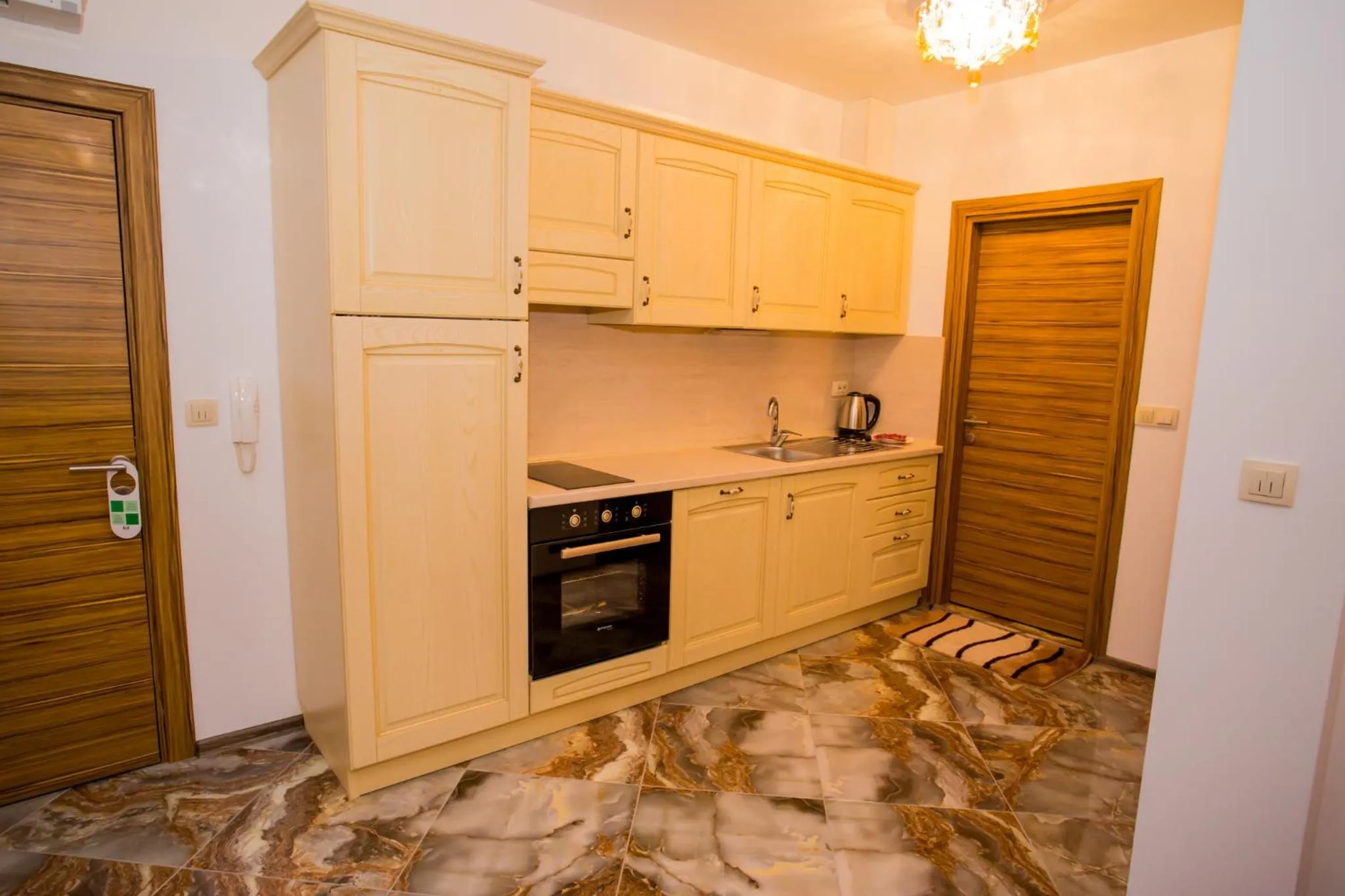 Kitchen or kitchenette in Boutique Apart Hotel Versis