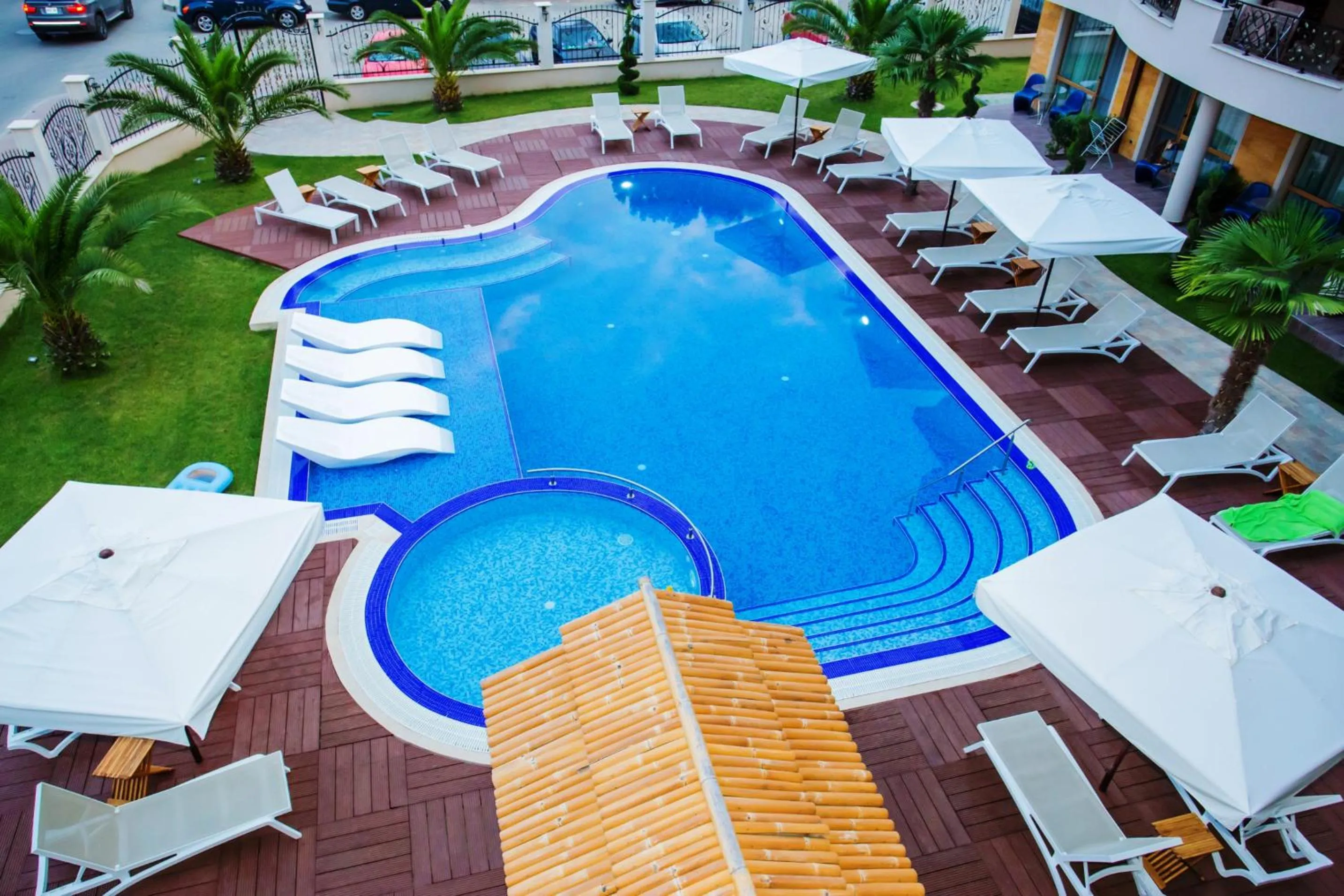 Pool view in Boutique Apart Hotel Versis