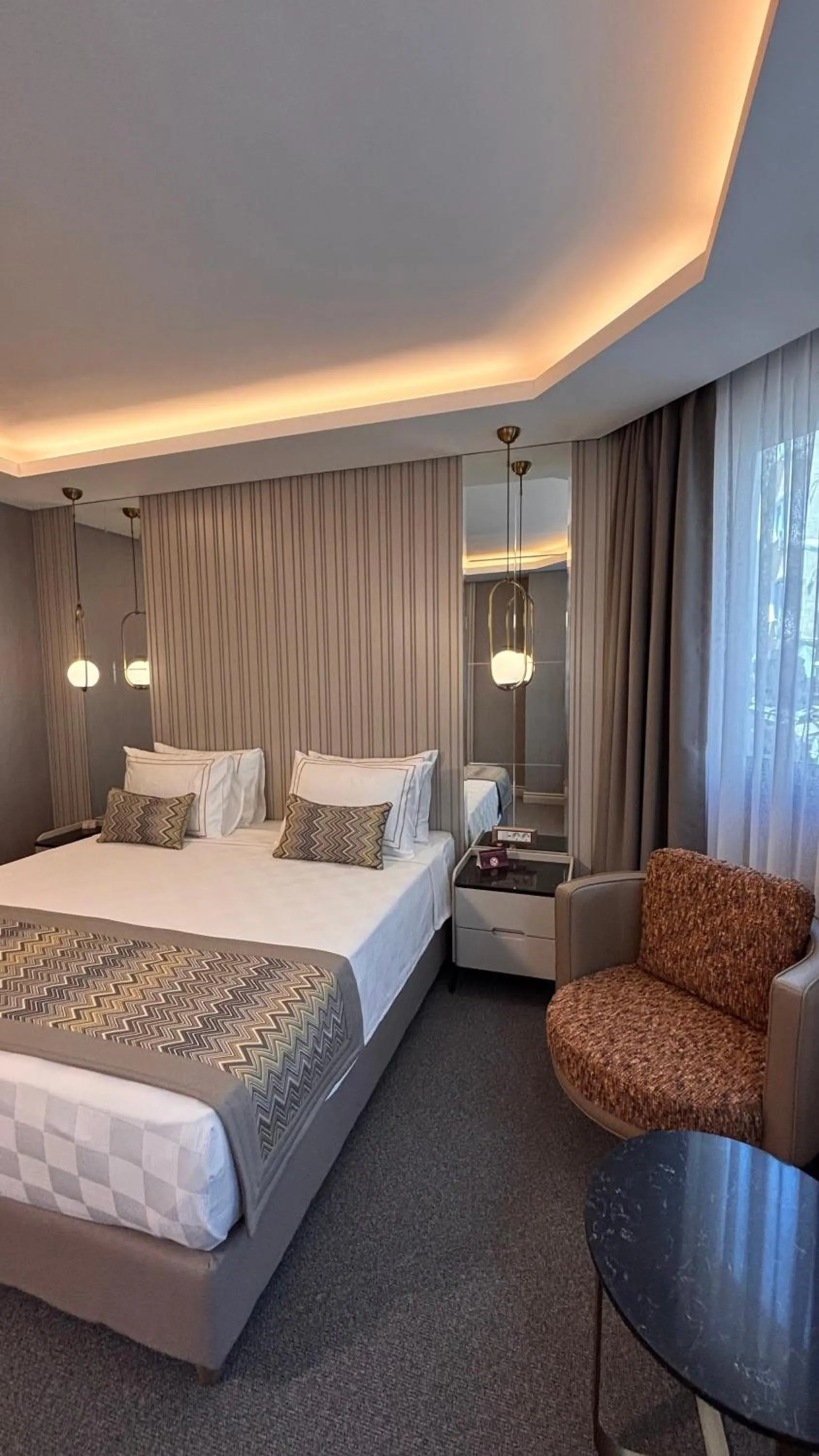 Bed in Saygın Hotel Beşiktaş
