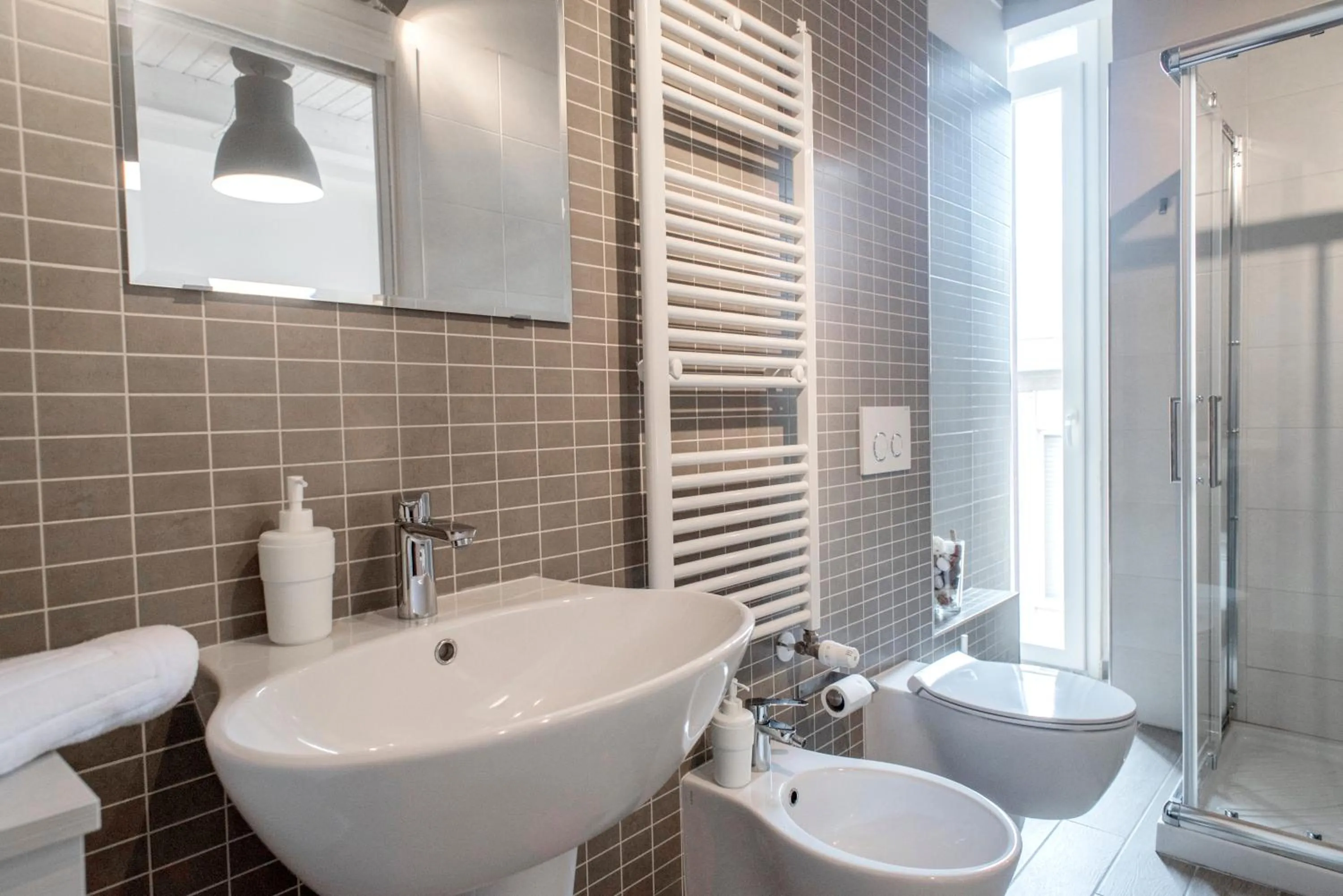 Bathroom in Oceano Rooms