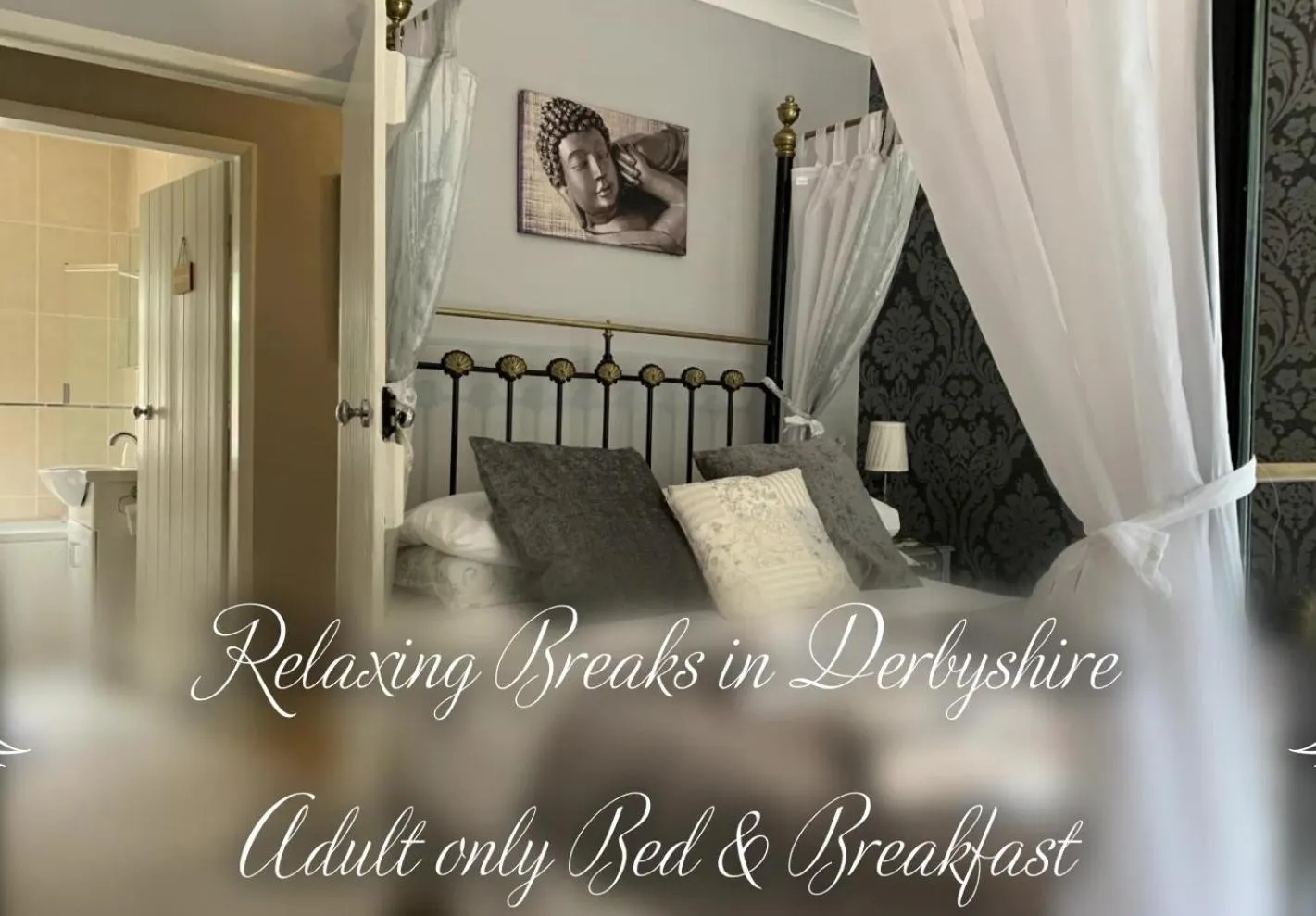 Bed in Slayleigh B&B, Matlock