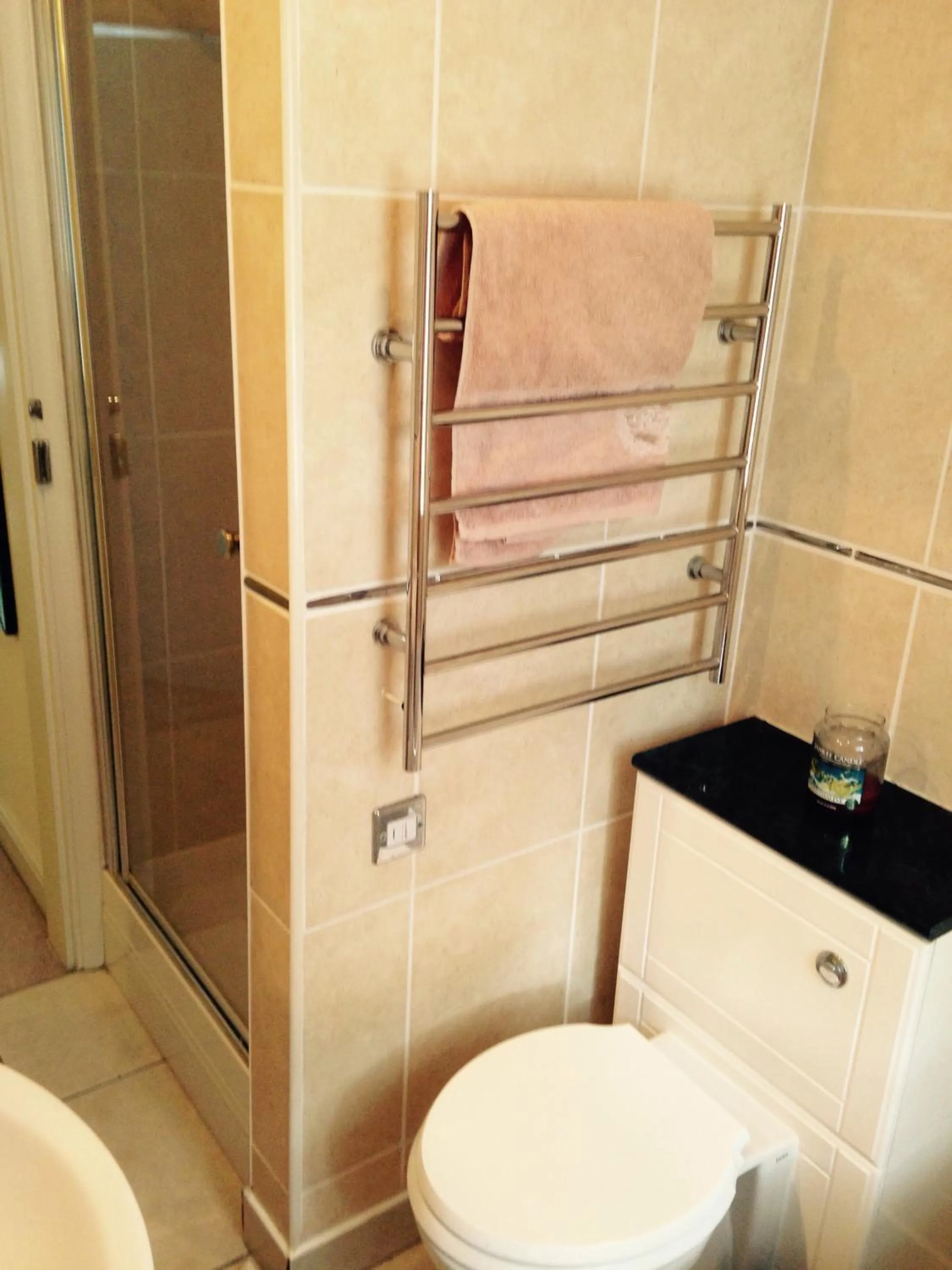 Shower in Slayleigh B&B, Matlock