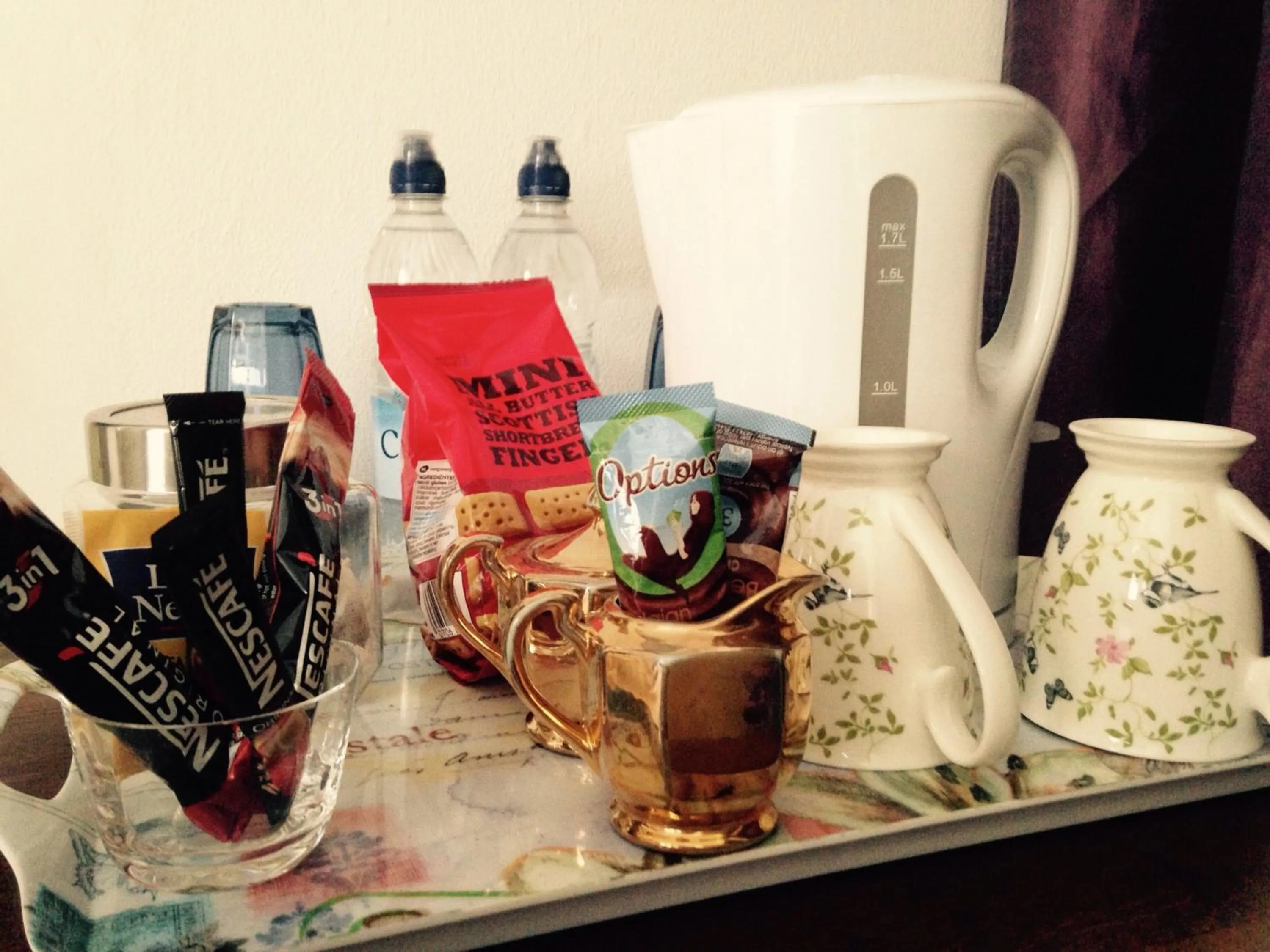 Food and drinks in Slayleigh B&B, Matlock