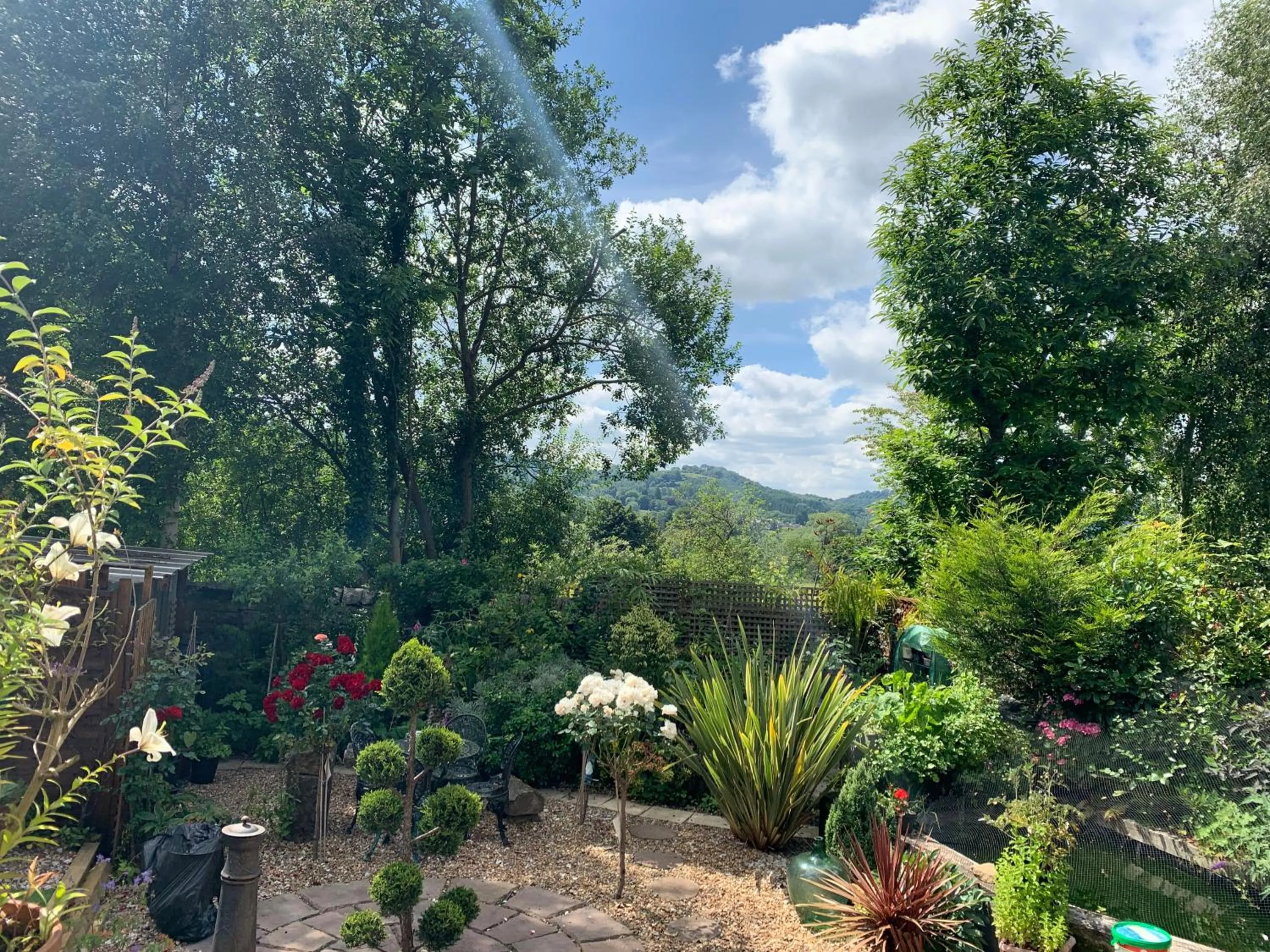 Garden in Slayleigh B&B, Matlock