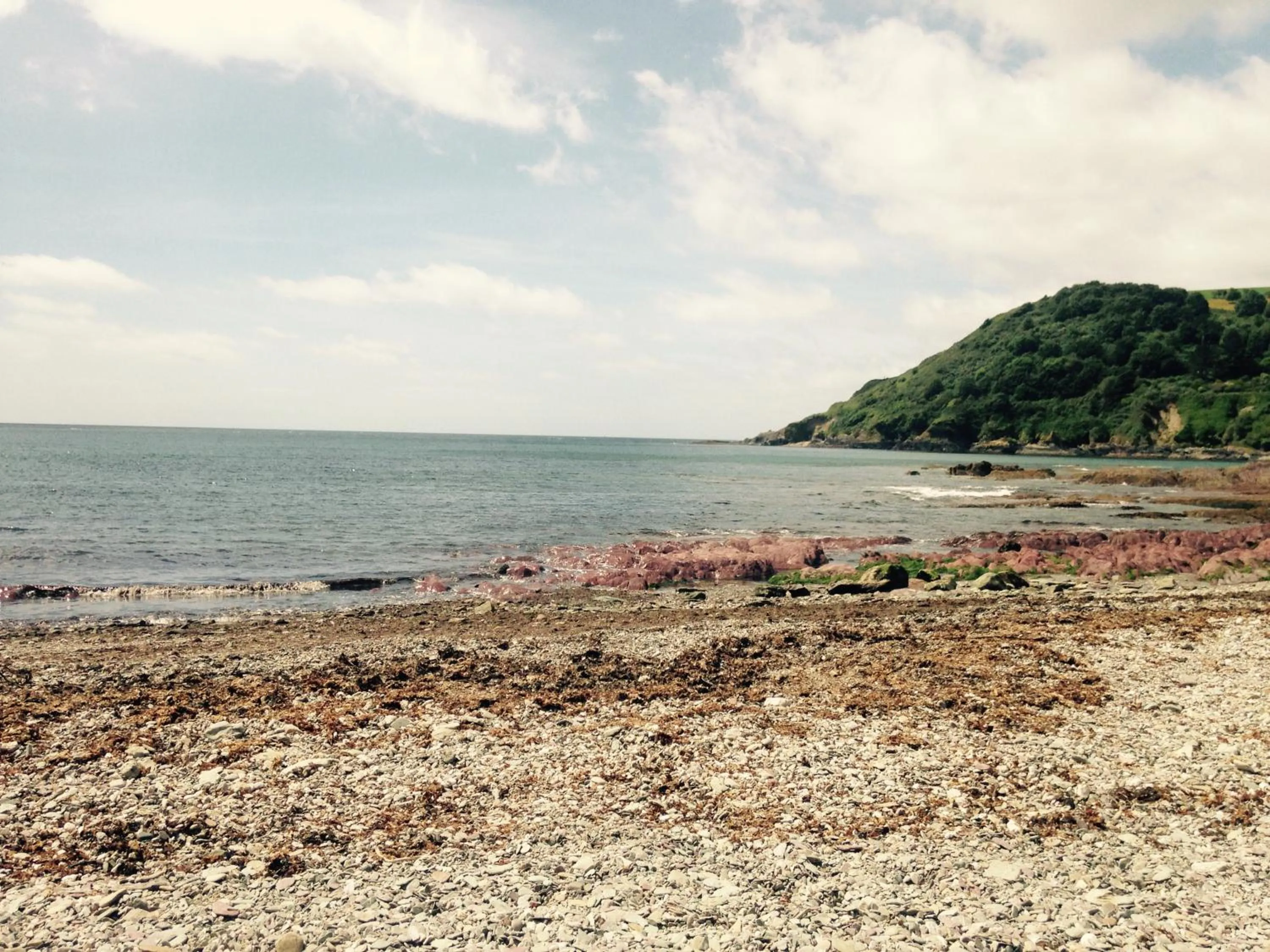 Beach in Trecorme Barton