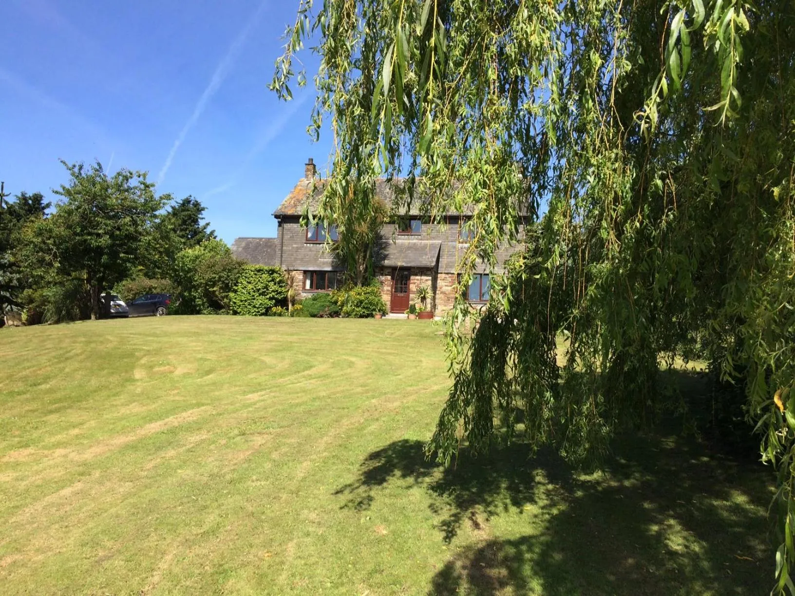 Facade/entrance in Trecorme Barton