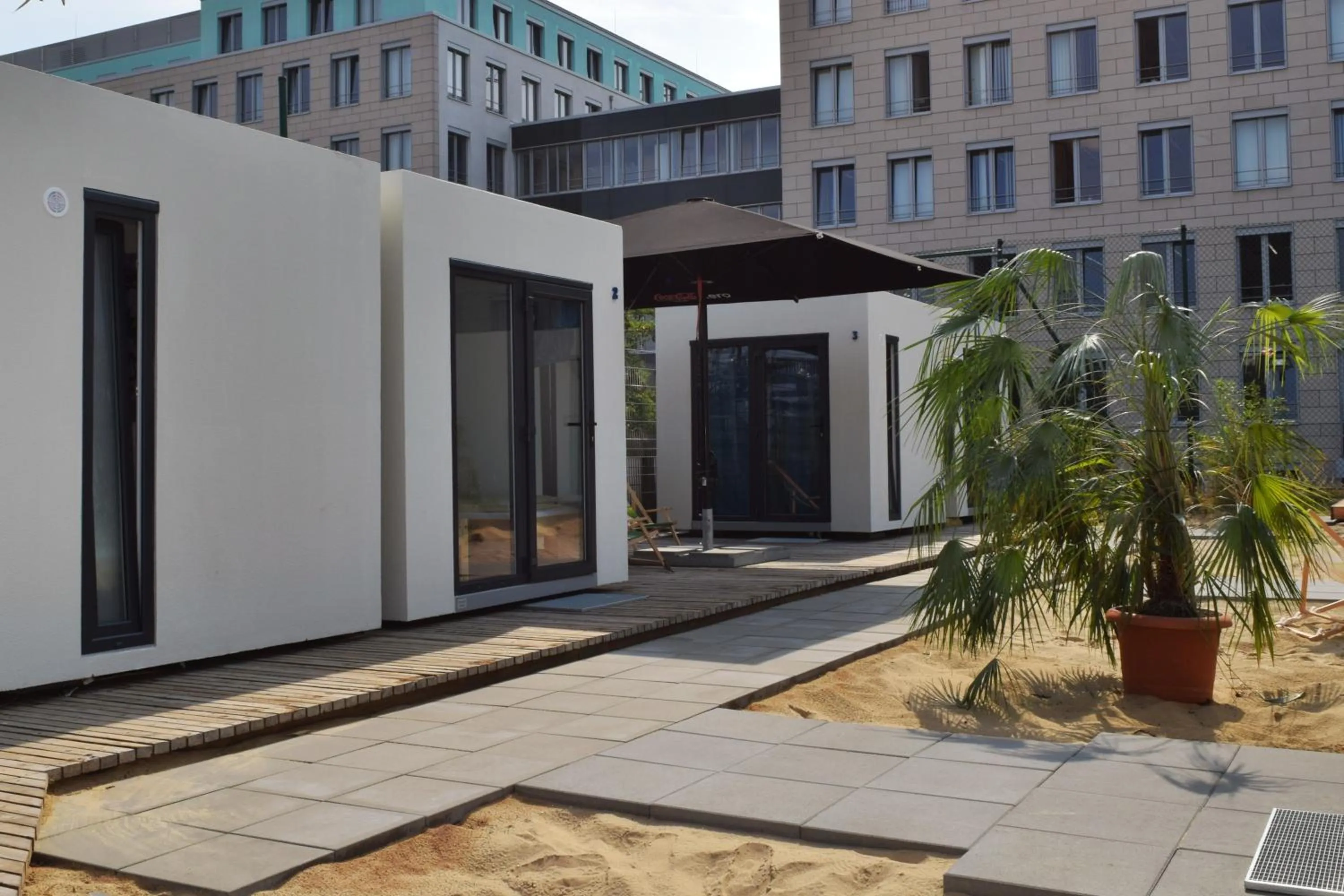 Garden in CLUB Lodges Berlin Mitte