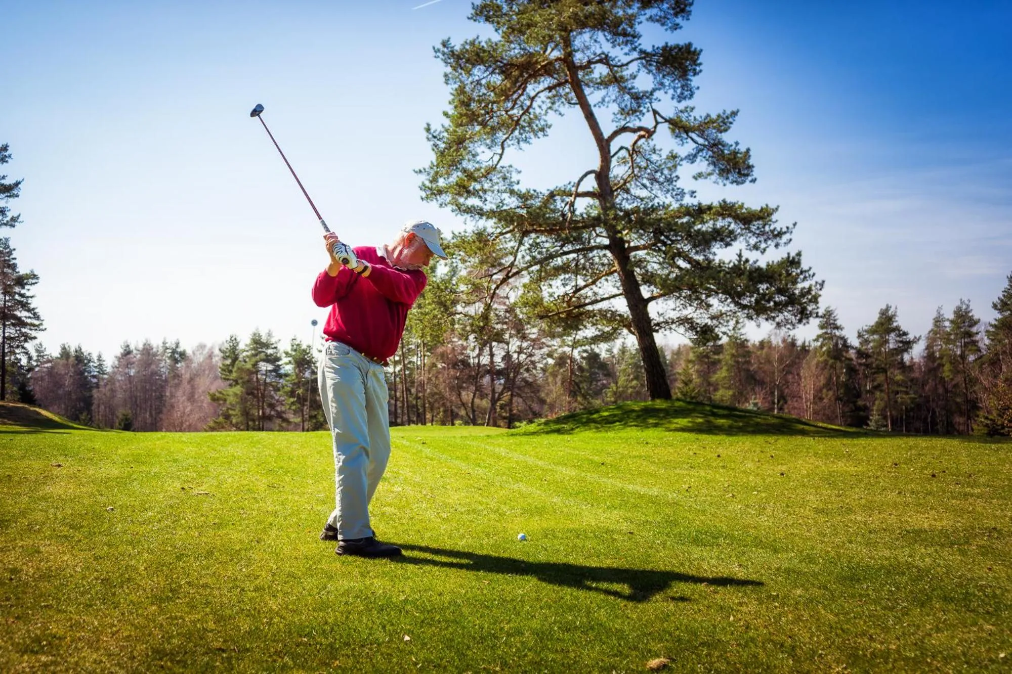 Golfcourse in Hotel König Albert