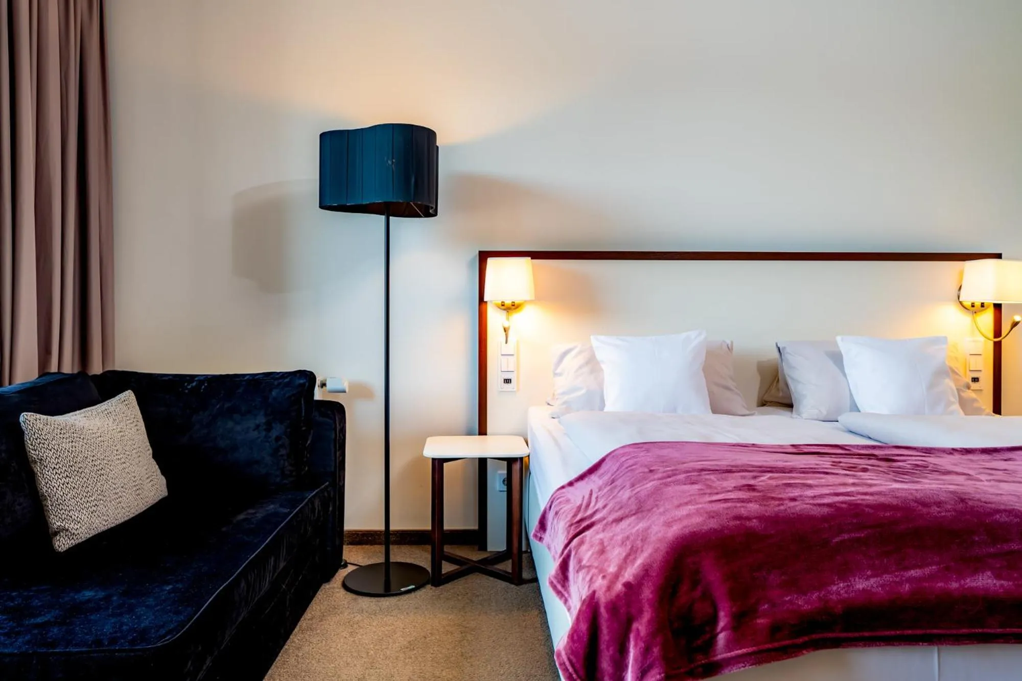 Bed in Hotel König Albert