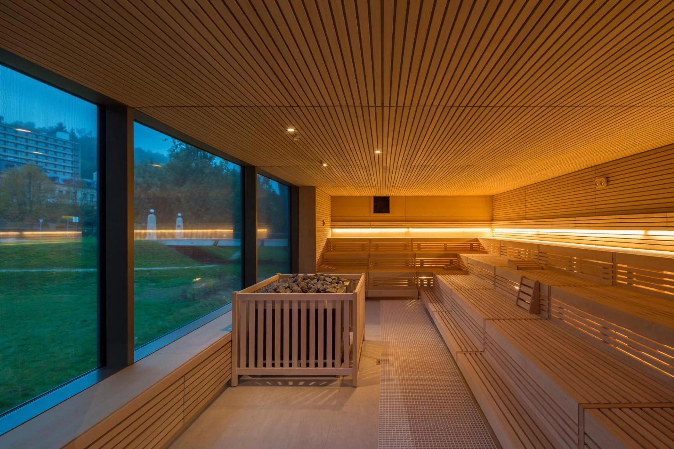 Sauna in Hotel König Albert