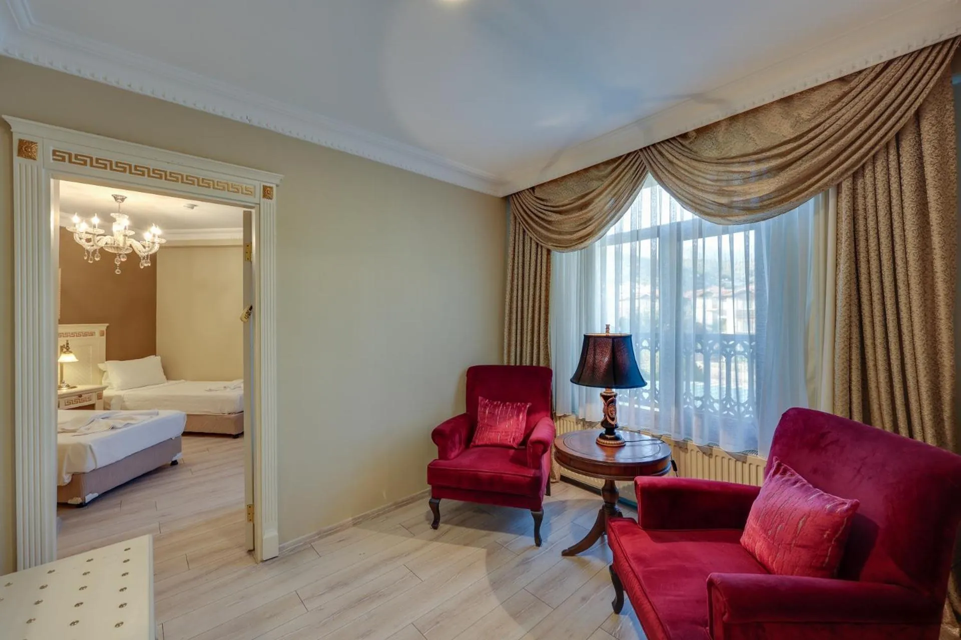 Bed in Güre Saruhan Termal Otel