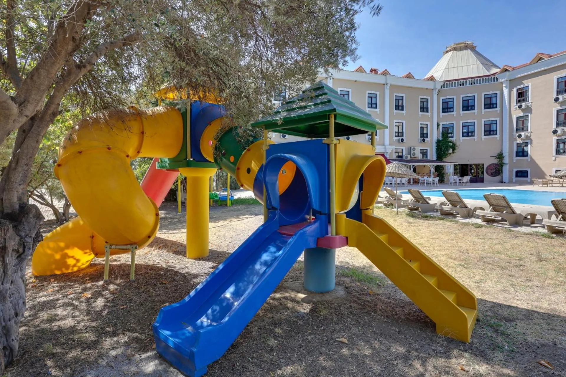 Children play ground in Güre Saruhan Termal Otel