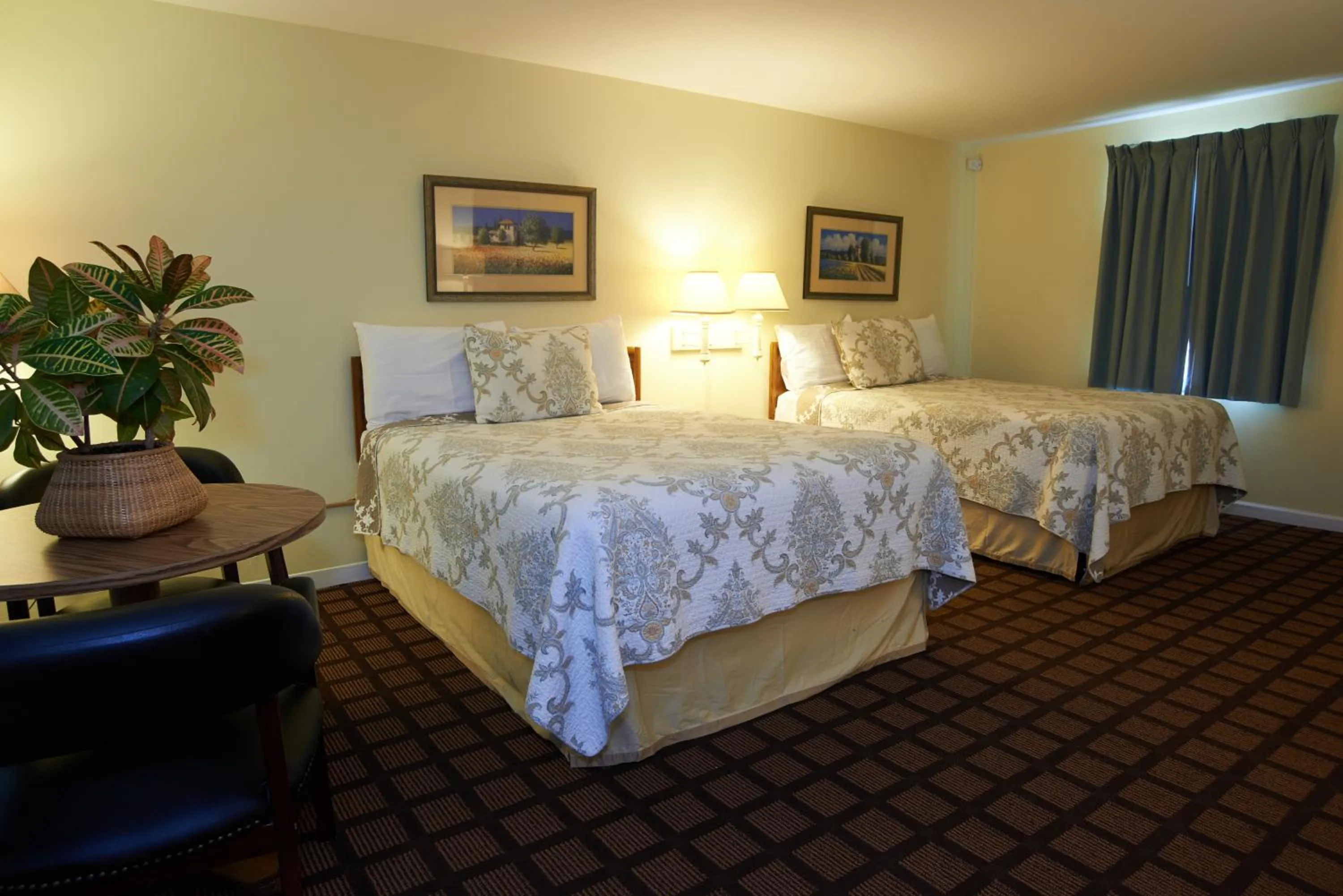 Bed in Clinton Motel