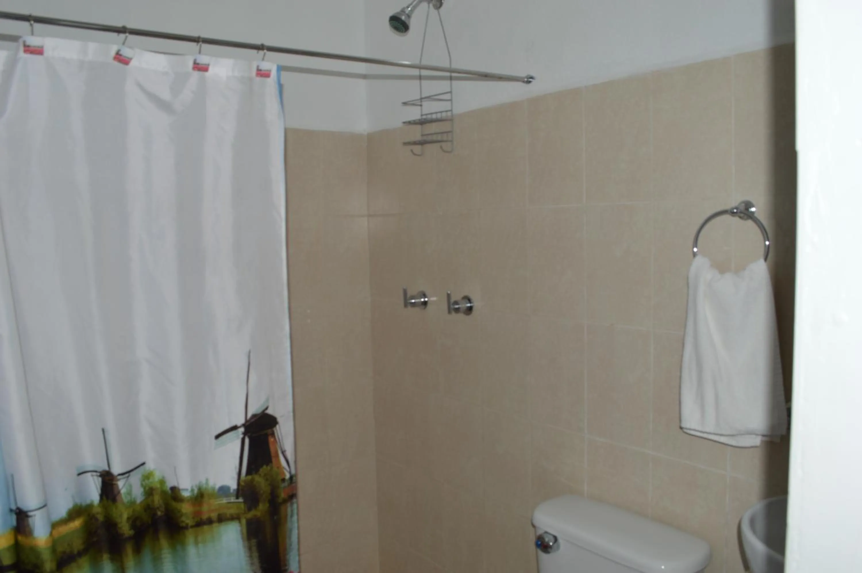 Bathroom in Hostal Maple