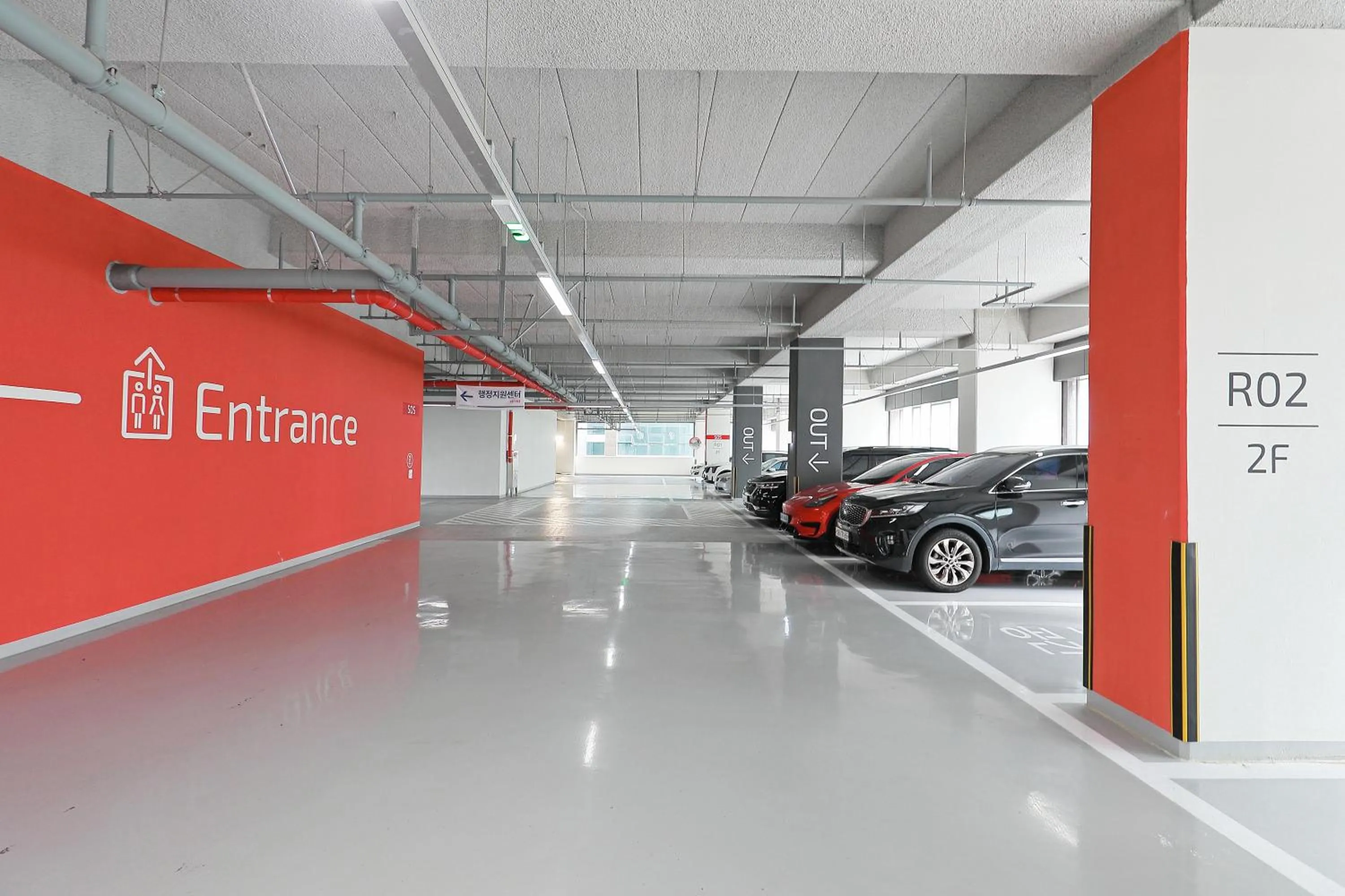 Parking in Sota Suite Pyeongtaek Godeok branch