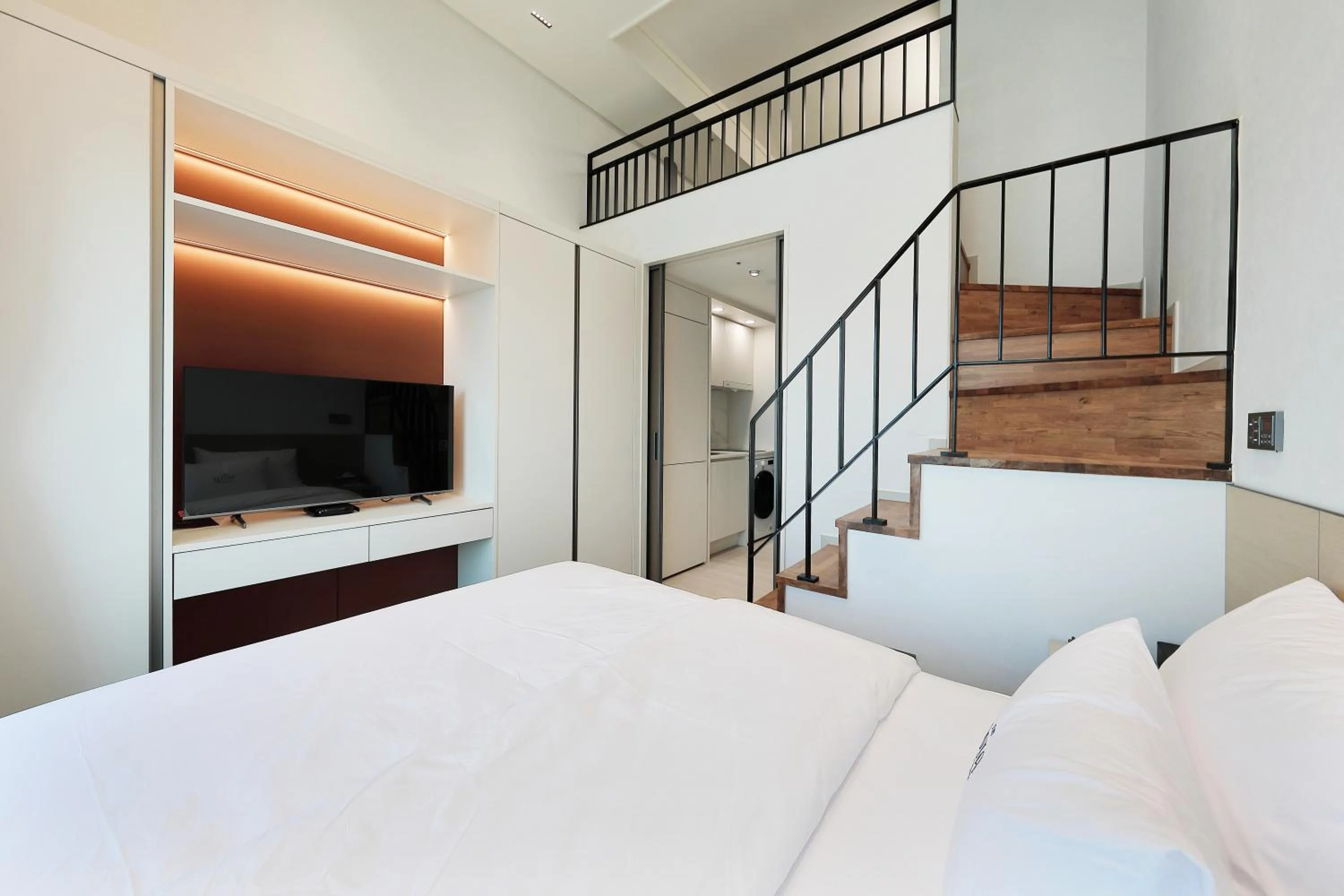Bed in Sota Suite Pyeongtaek Godeok branch