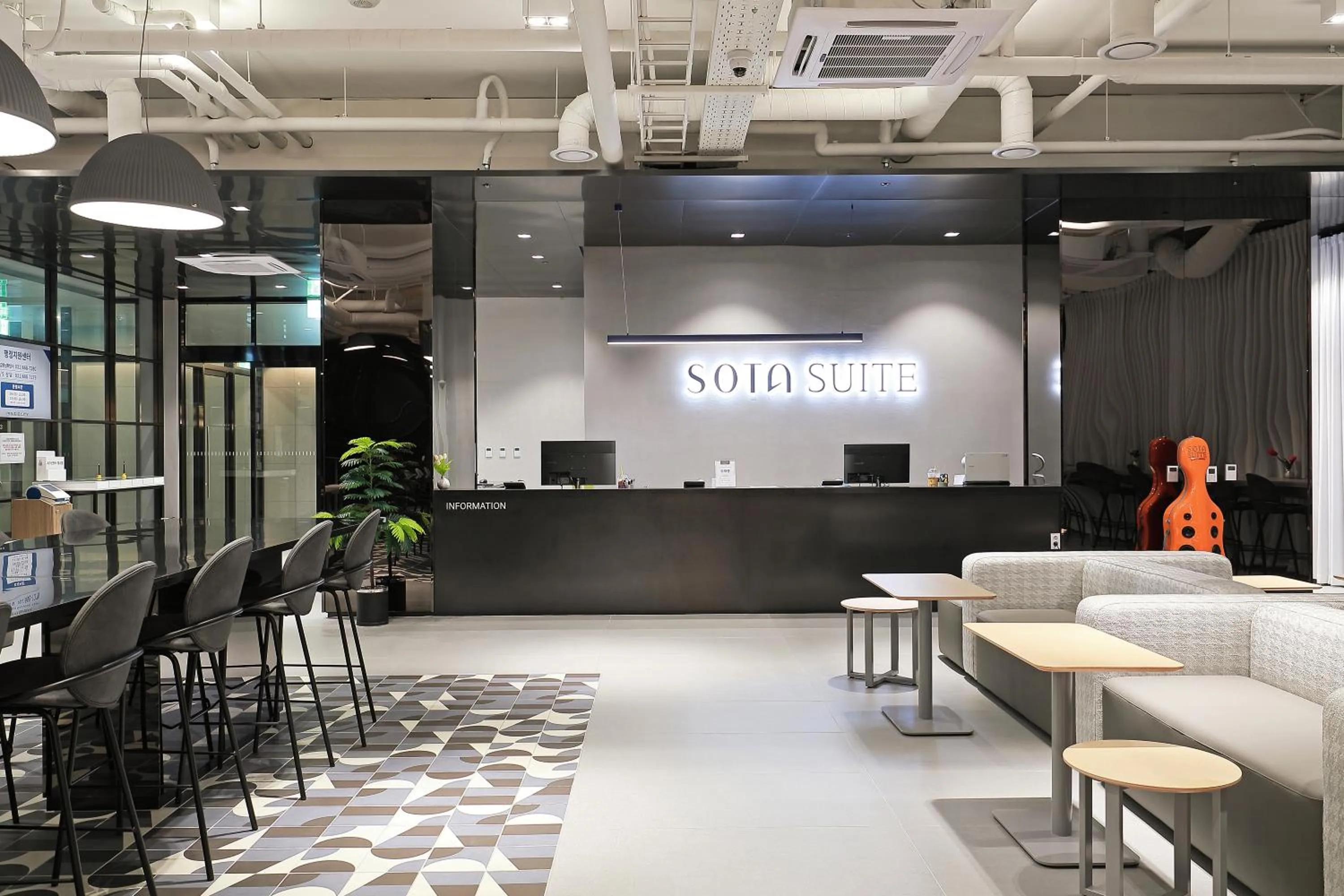Lobby or reception in Sota Suite Pyeongtaek Godeok branch