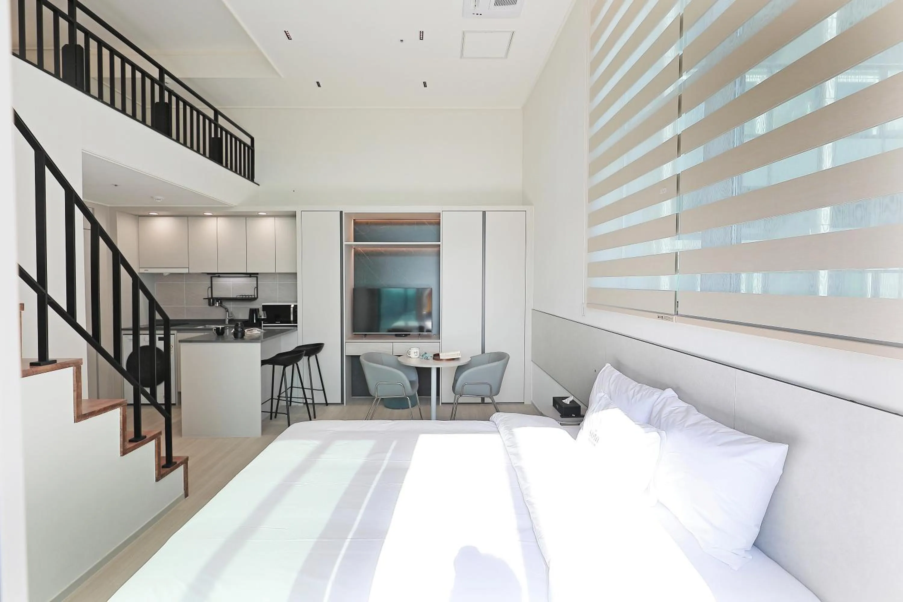 Bed in Sota Suite Pyeongtaek Godeok branch