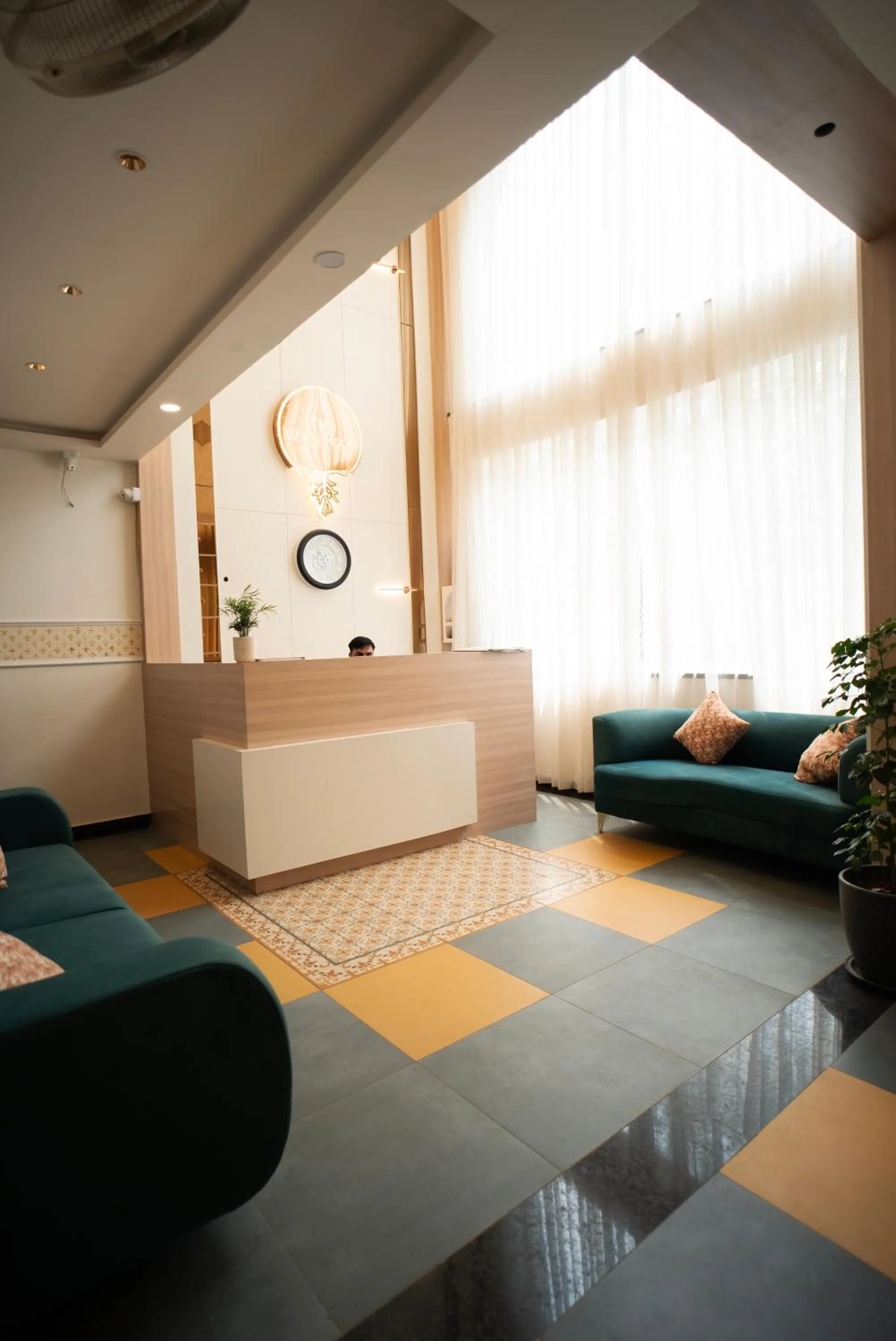 Lobby or reception in The White Roots Hotel