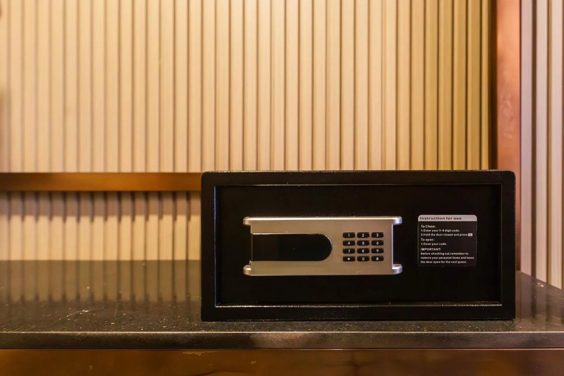 safe in Syama V Beachfront Resort Ao Nang Krabi, Aspira Collection - Adults Only