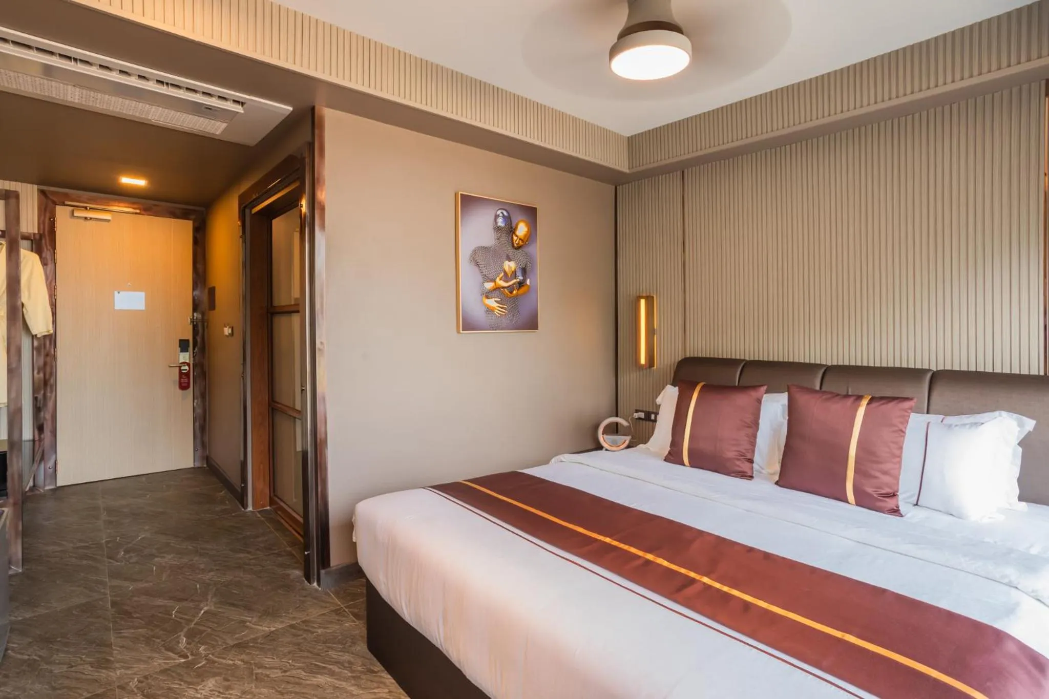 Bedroom, Bed in Syama V Beachfront Resort Ao Nang Krabi, Aspira Collection - Adults Only