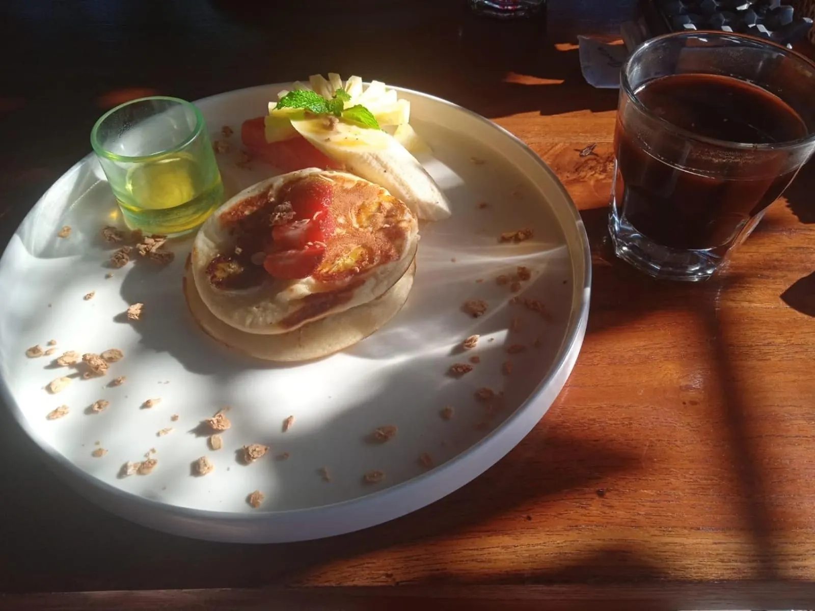 Breakfast in Ode Hostel