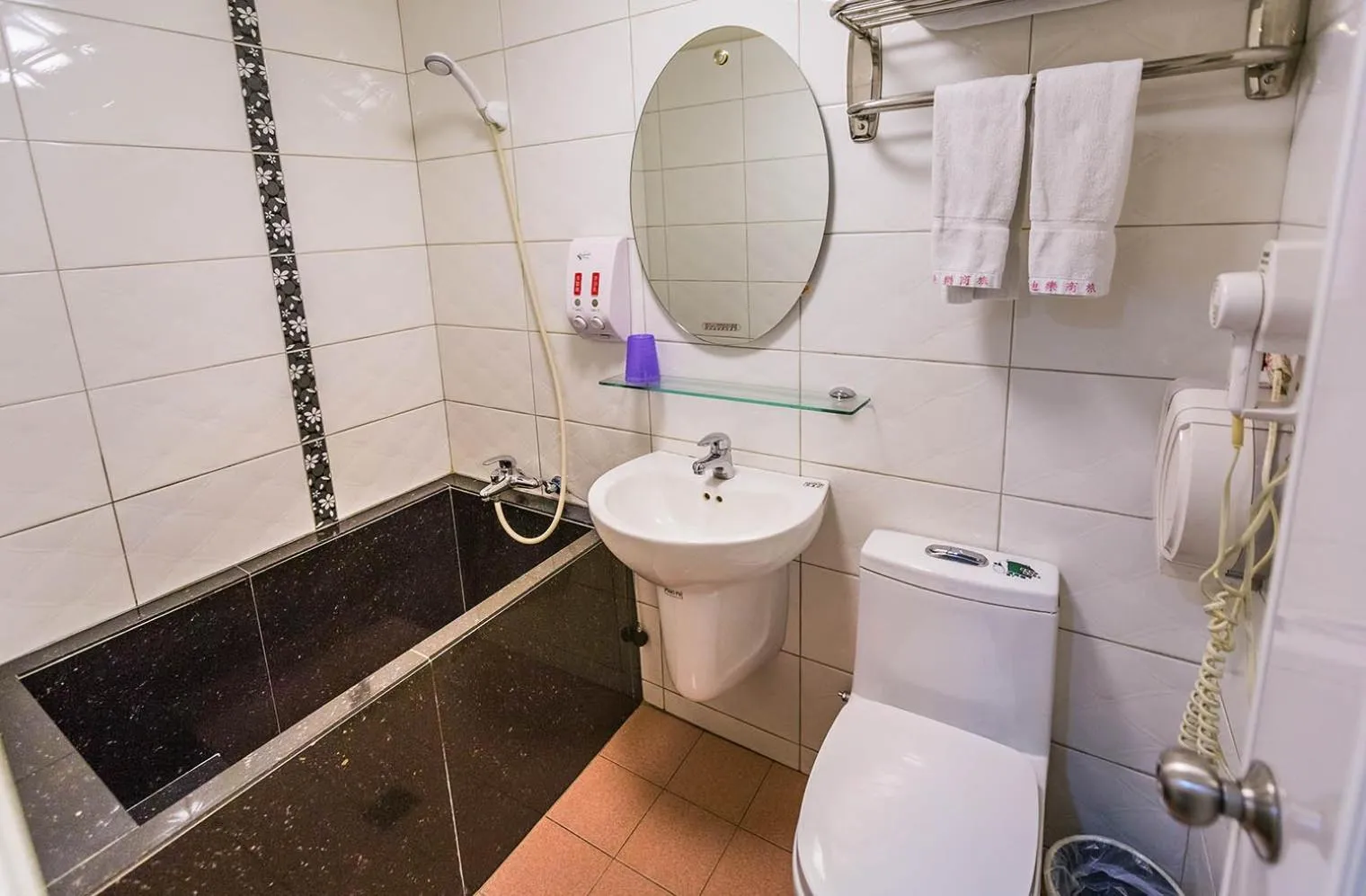 Shower in Dealer Hotel