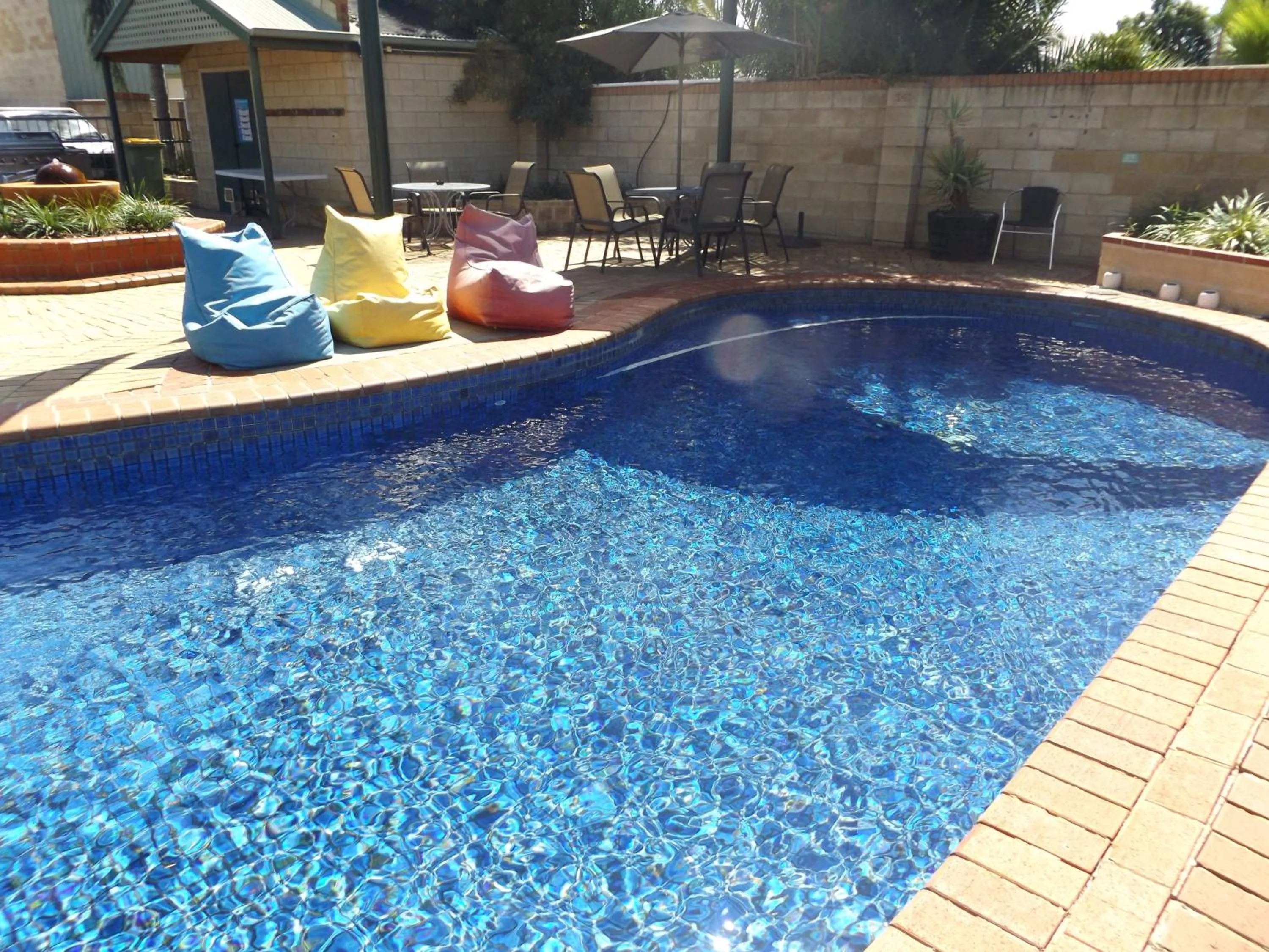 Pool view, Swimming Pool in Mulwala Paradise Palms Motel