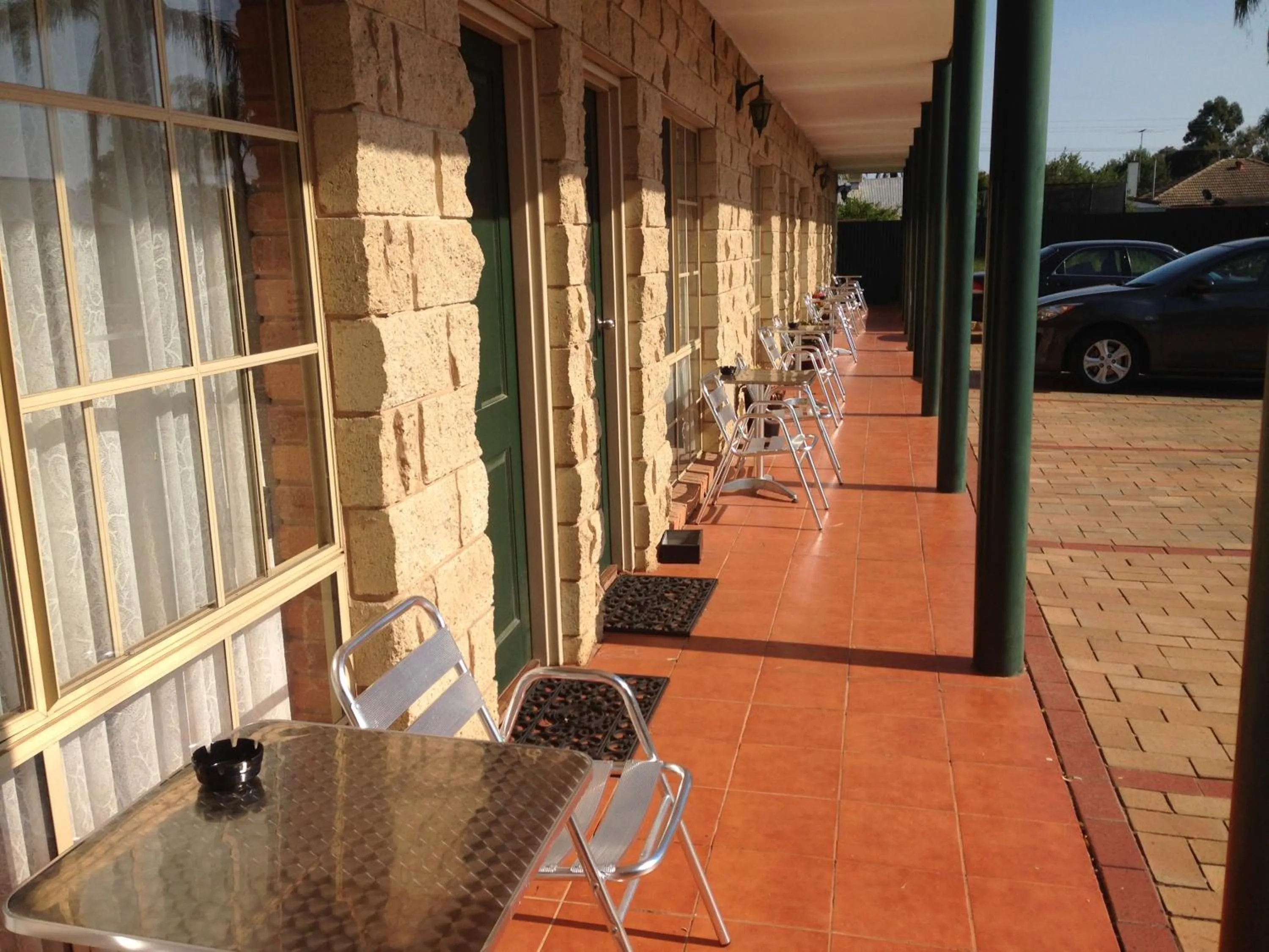 Balcony/Terrace in Mulwala Paradise Palms Motel