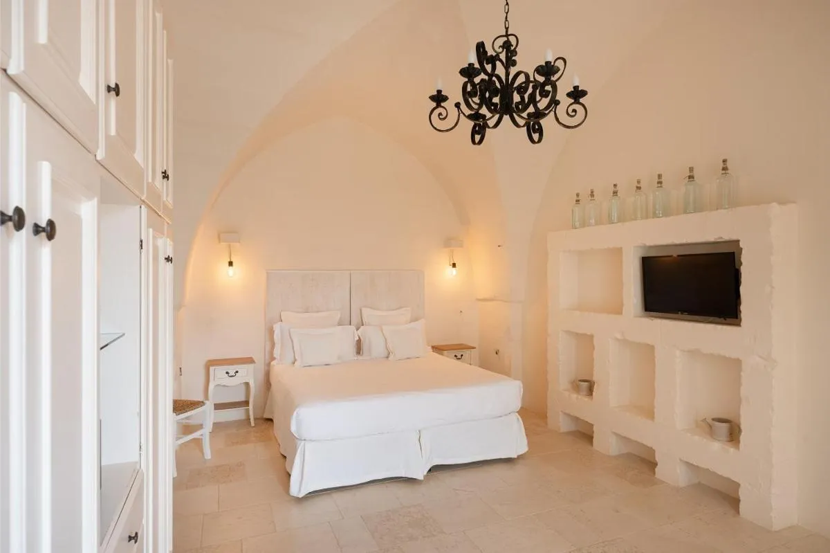 Bed in Masseria Le Carrube