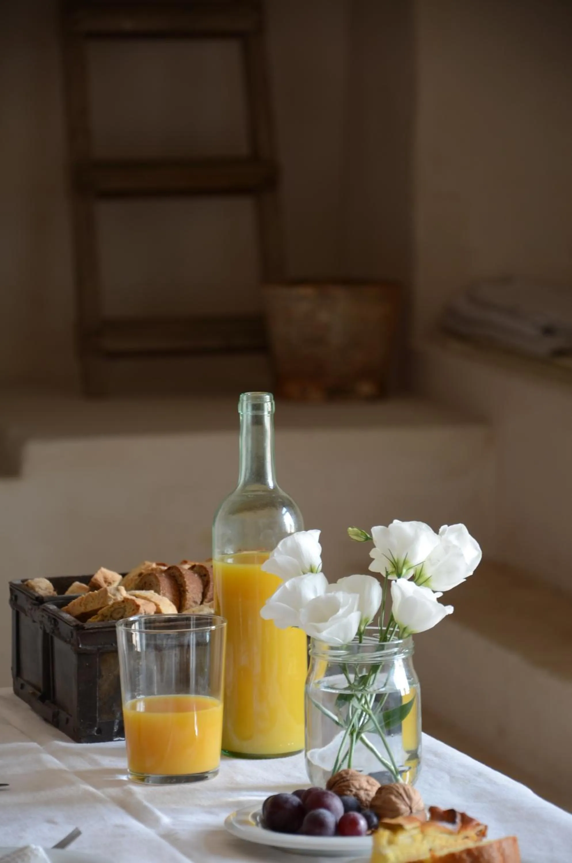 Italian breakfast in Masseria Le Carrube