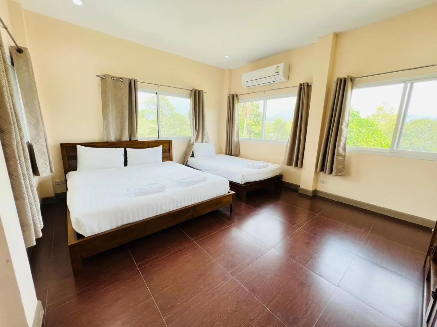Bedroom, Bed in Baan Suan Khun Yaiy