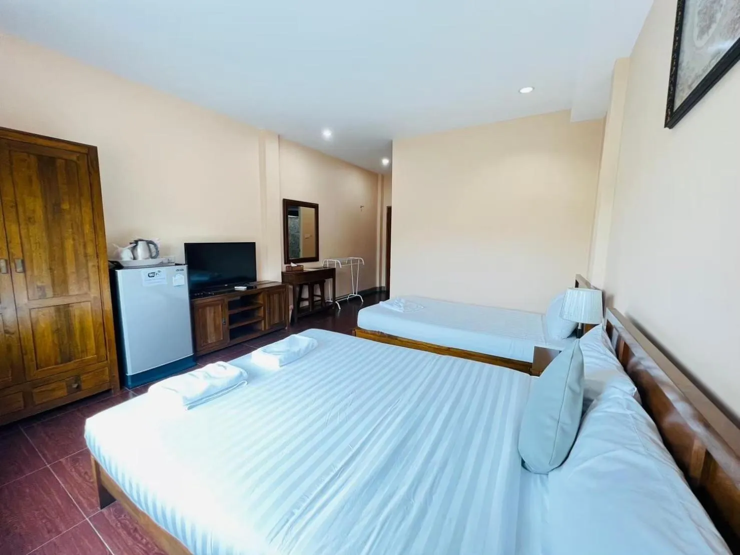 Bedroom, Bed in Baan Suan Khun Yaiy