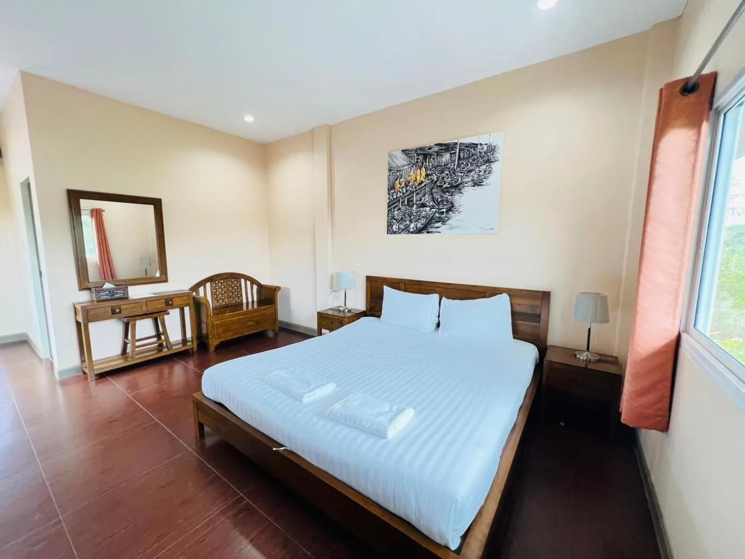 Bed in Baan Suan Khun Yaiy