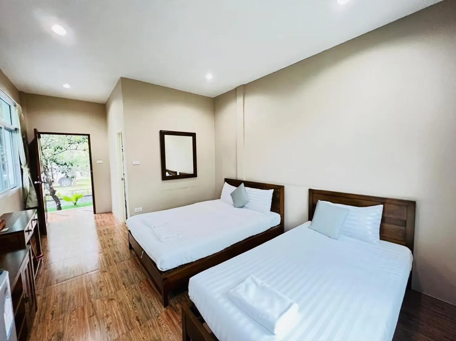 Bedroom, Bed in Baan Suan Khun Yaiy