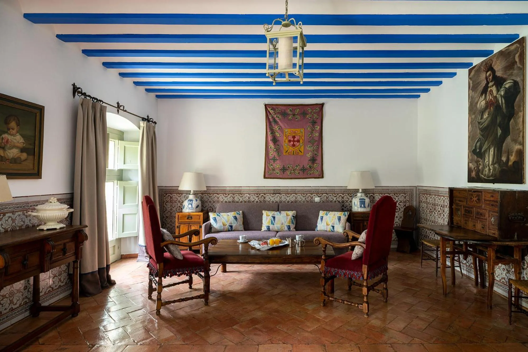 Living room in Parador de Almagro