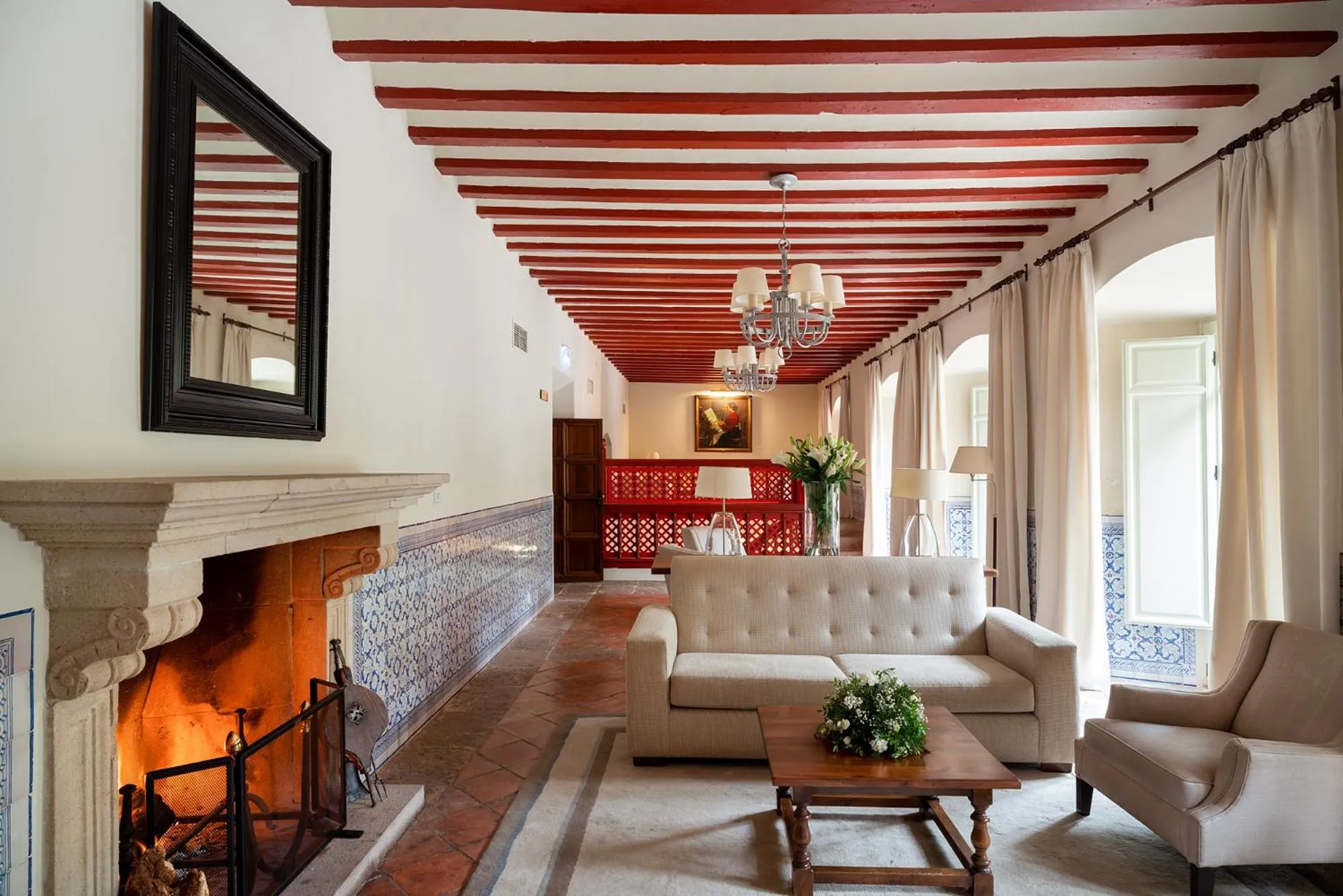 Living room in Parador de Almagro