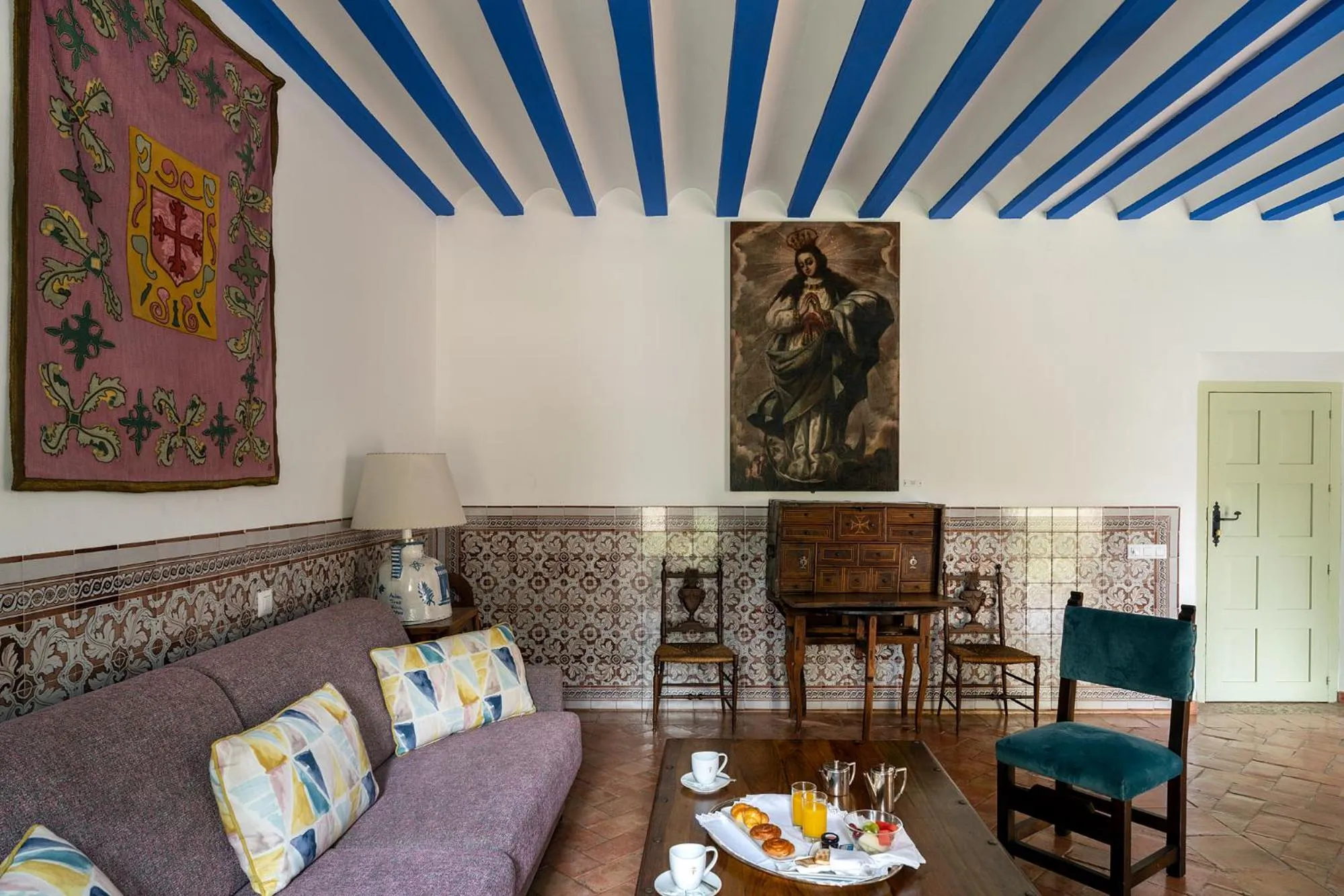 Living room in Parador de Almagro