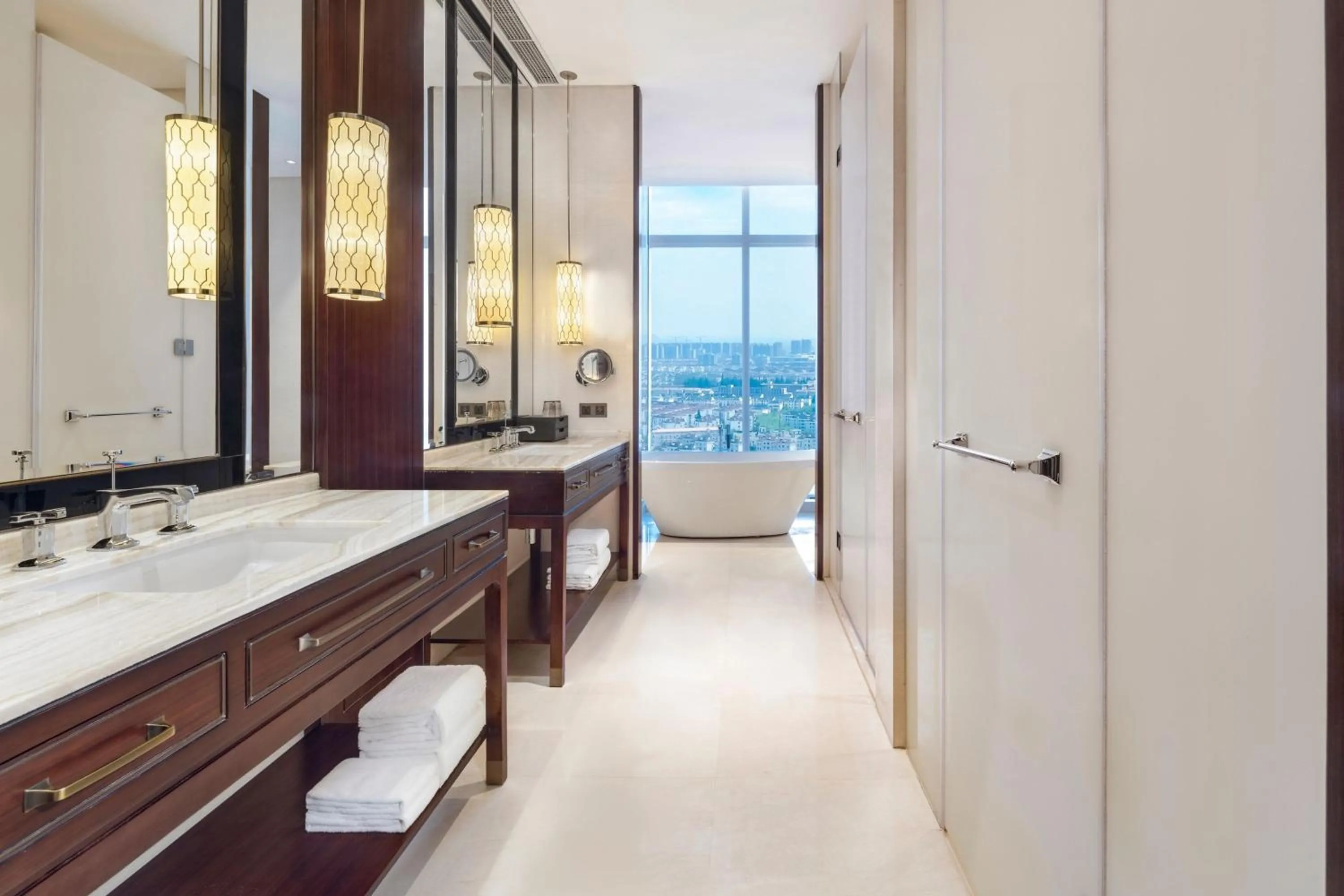 Bathroom in Sheraton Shanghai Jiading Hotel